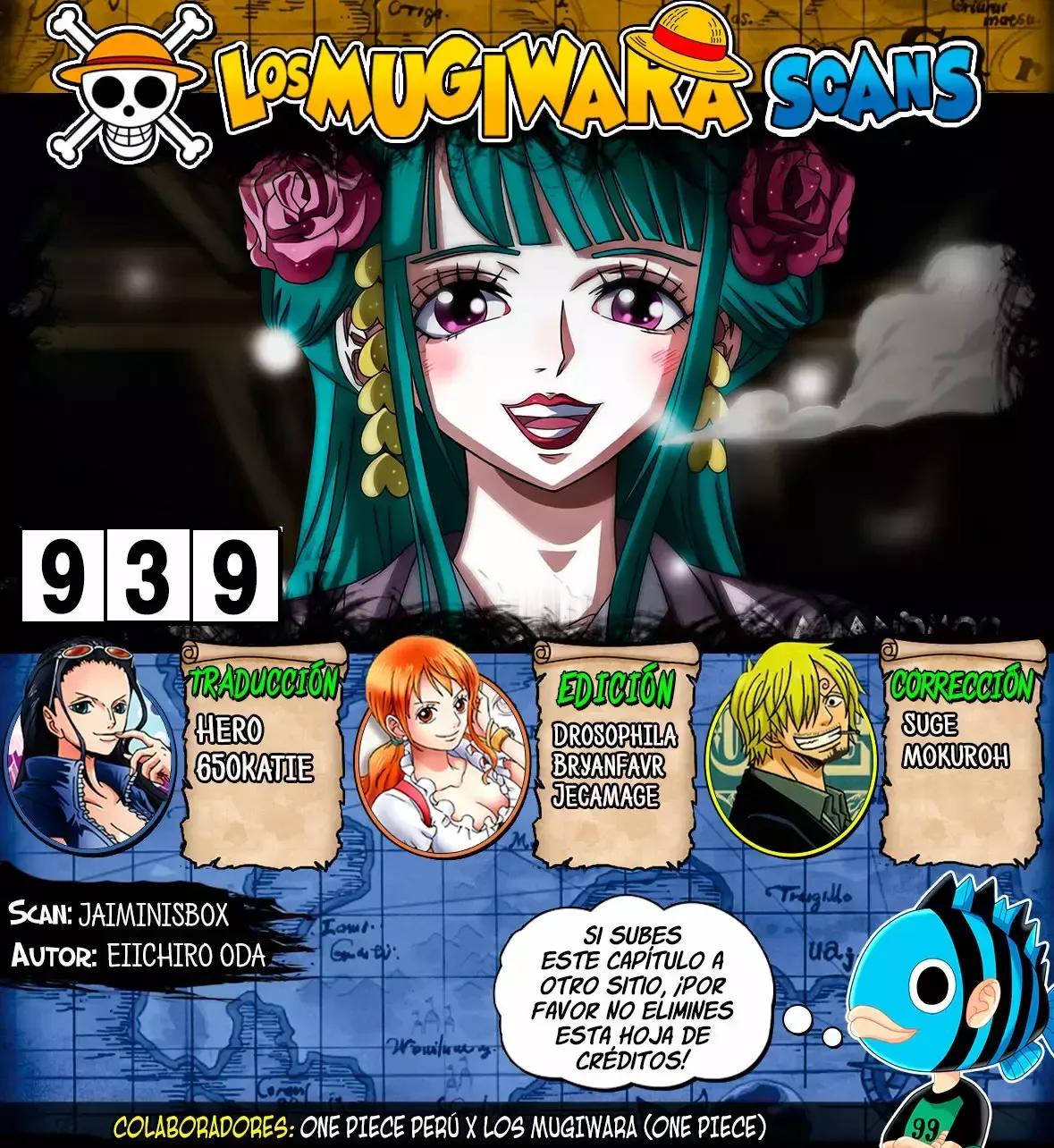 One Piece Capítulo 939 en Línea - página 1
