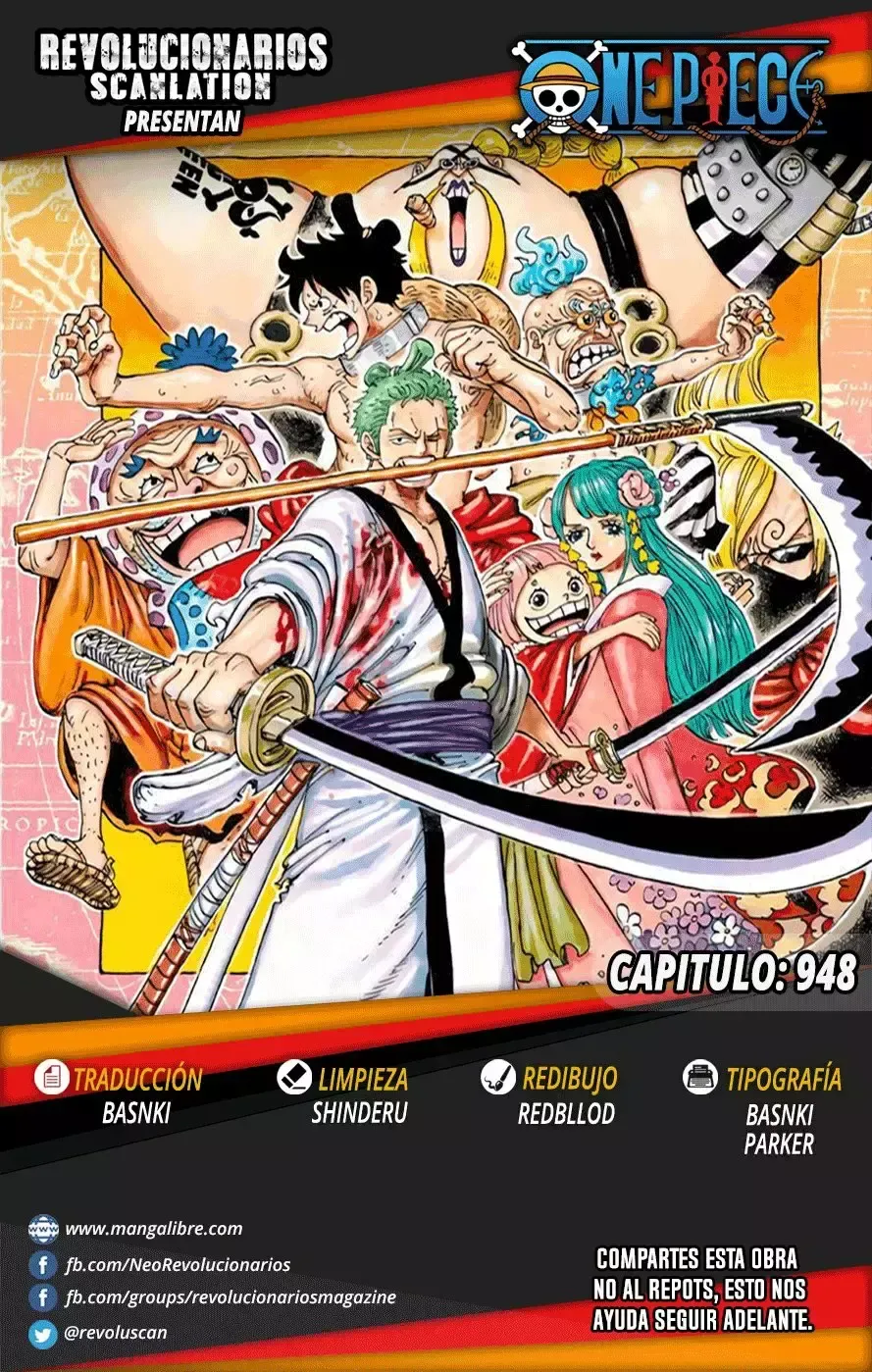 One Piece Capítulo 948 en Línea - página 1