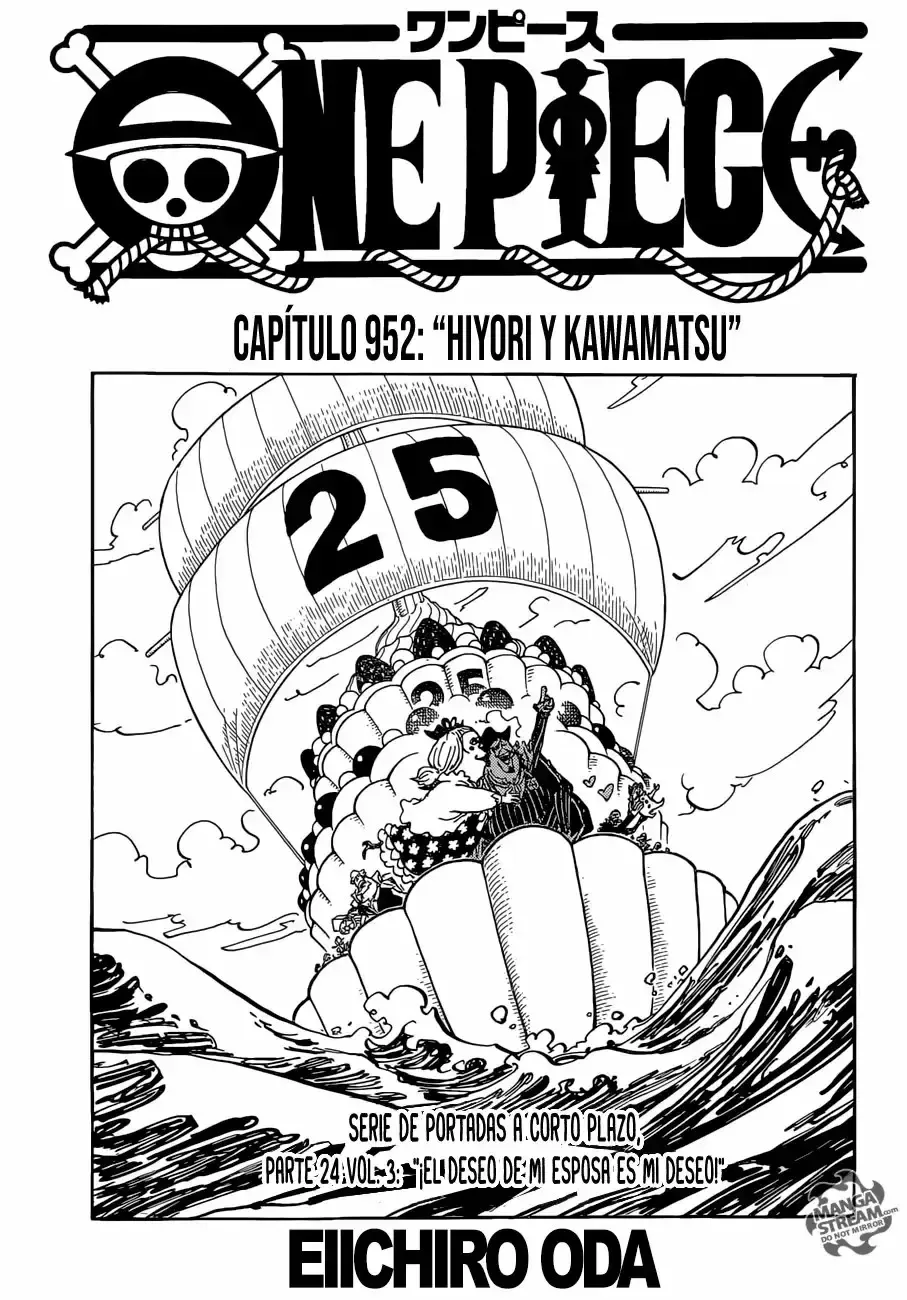 One Piece Capítulo 952 en Línea - página 1