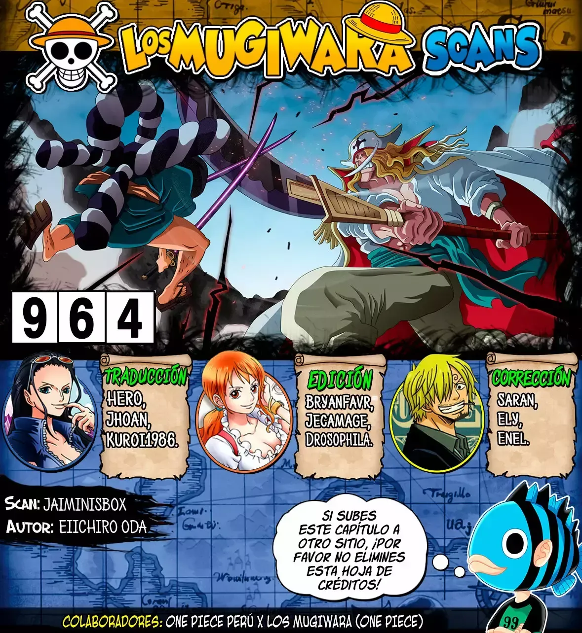 One Piece Capítulo 964 en Línea - página 1