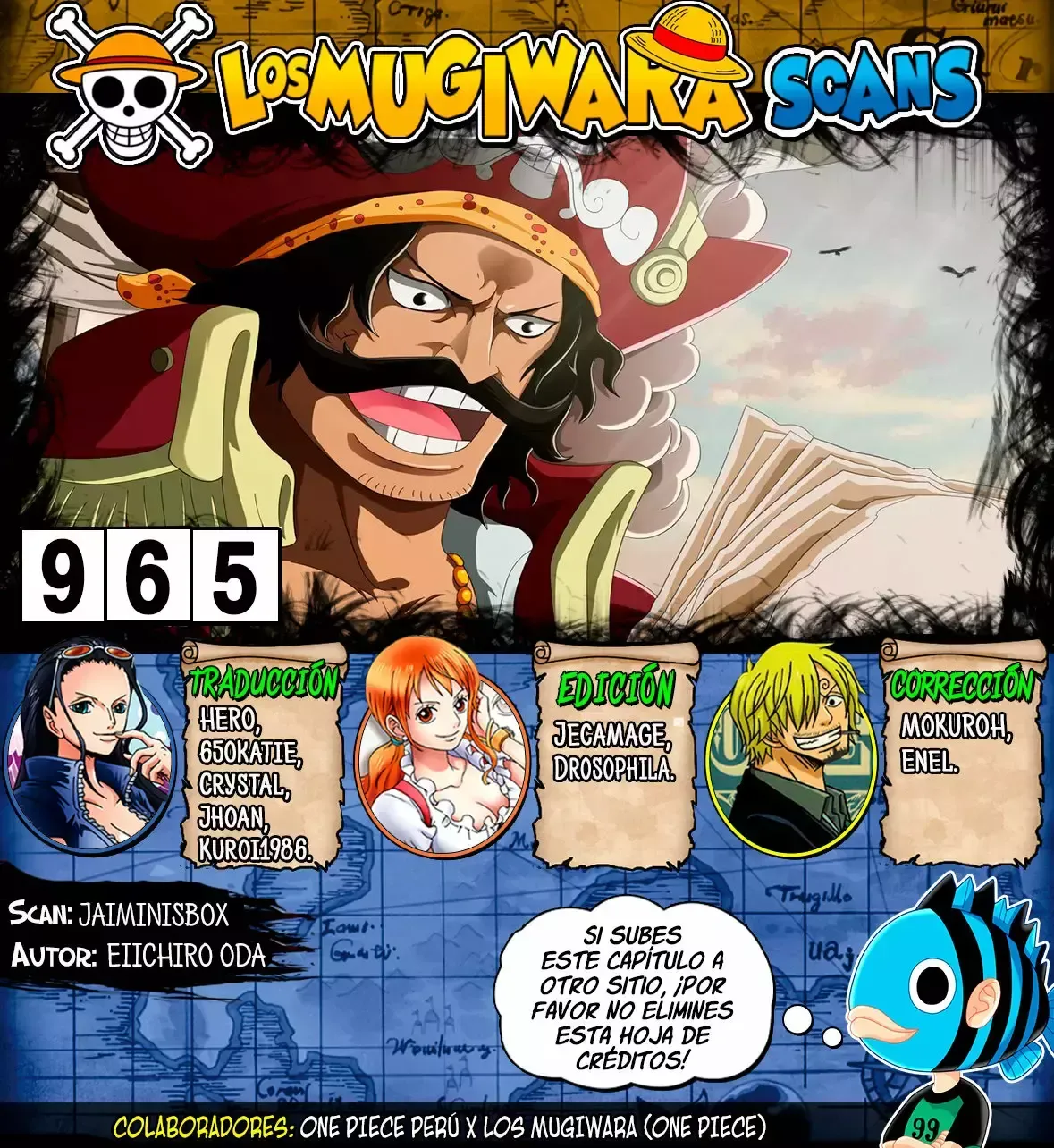 One Piece Capítulo 965 en Línea - página 1