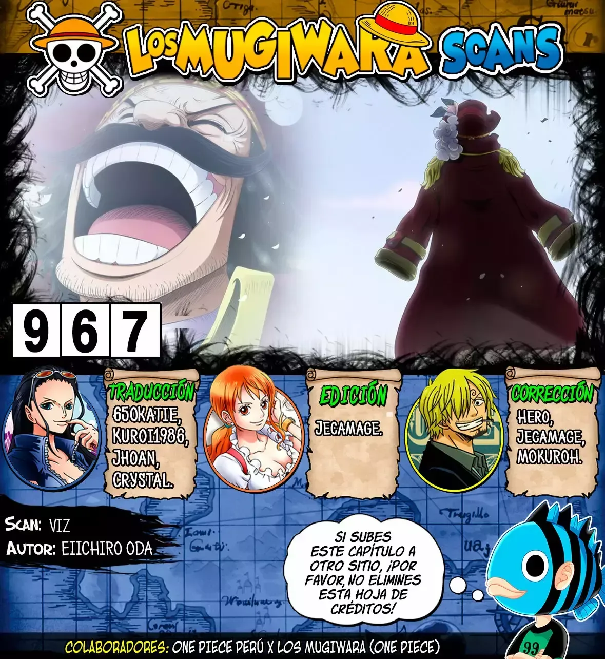 One Piece Capítulo 967 en Línea - página 1