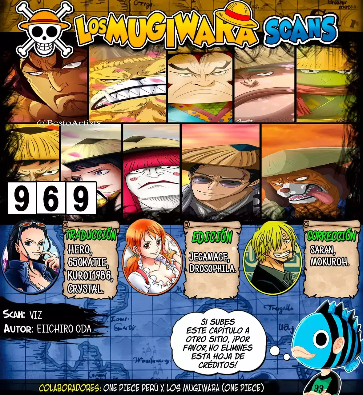 One Piece Capítulo 969 en Línea - página 1