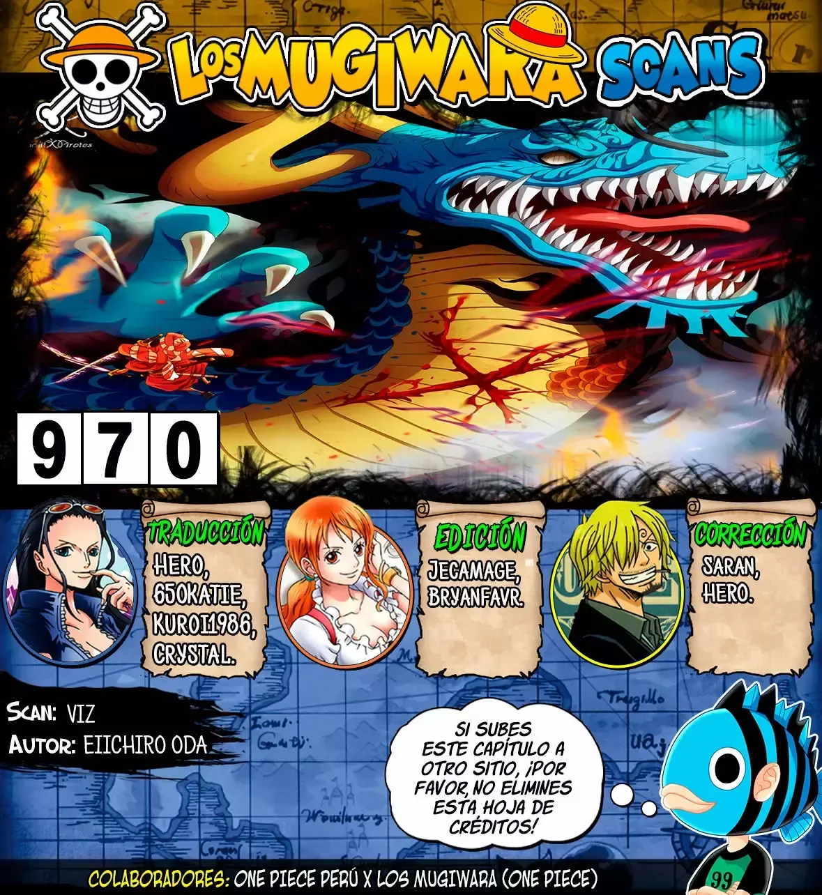 One Piece Capítulo 970 en Línea - página 1