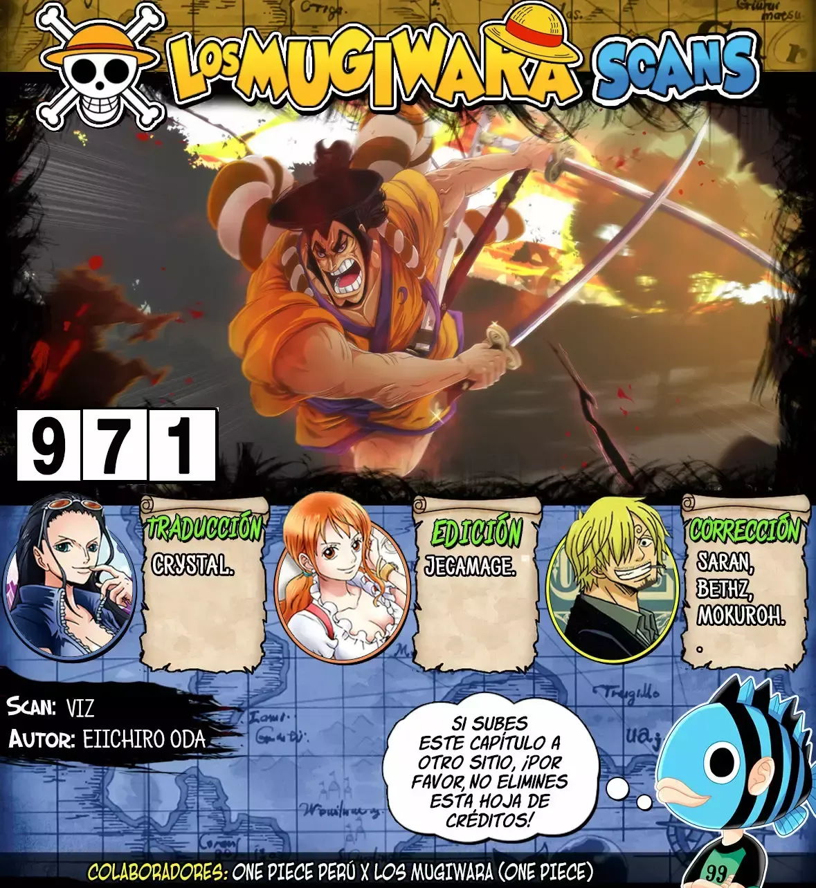 One Piece Capítulo 971 en Línea - página 1