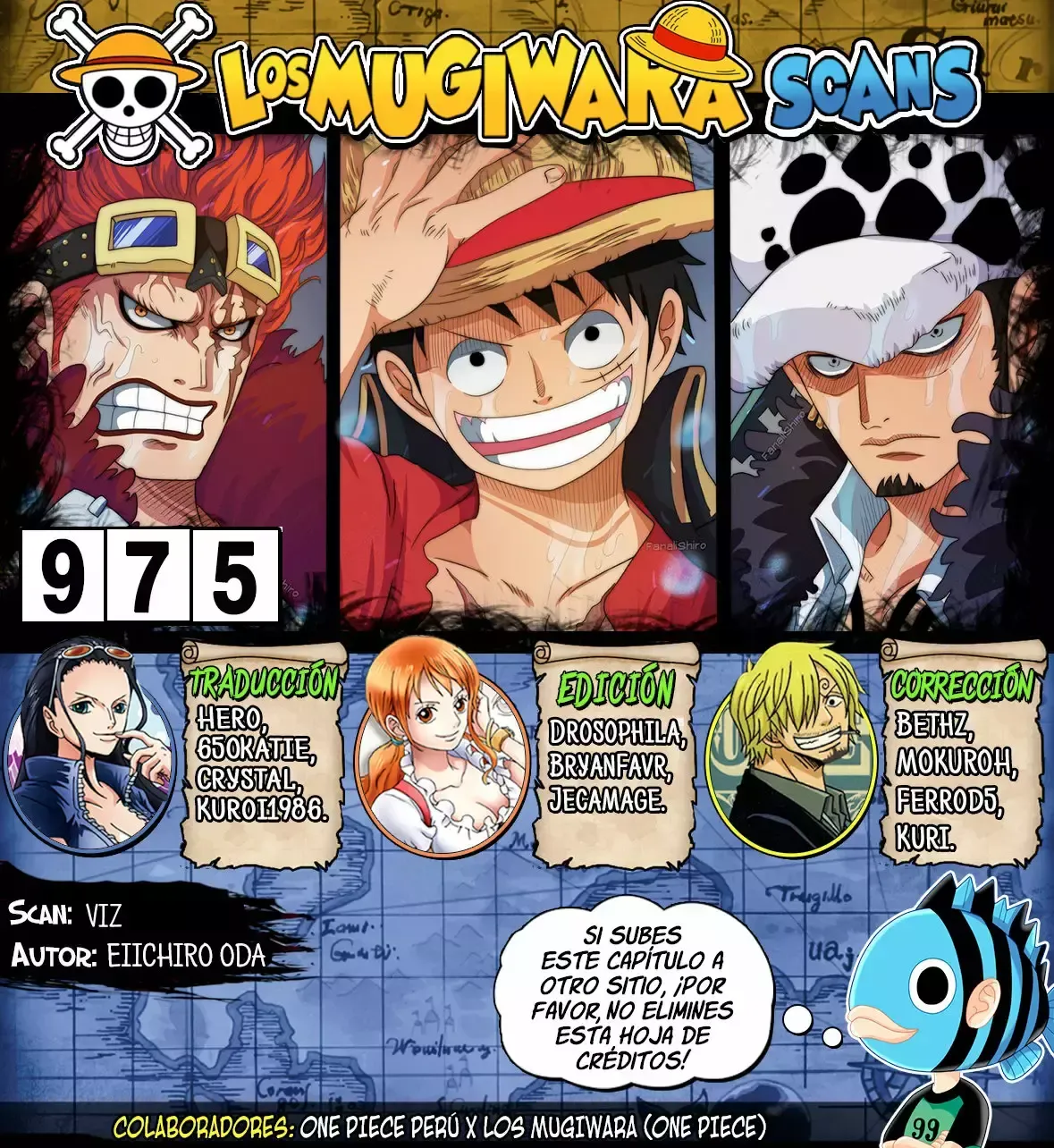 One Piece Capítulo 975 en Línea - página 1