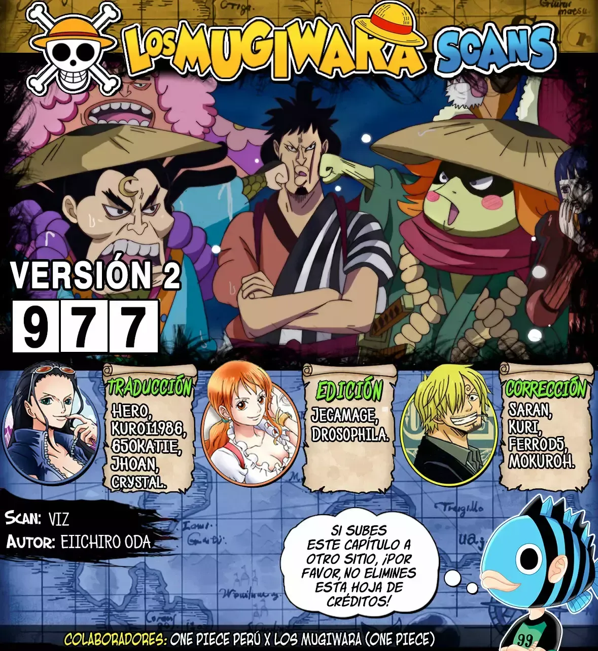 One Piece Capítulo 977 en Línea - página 1