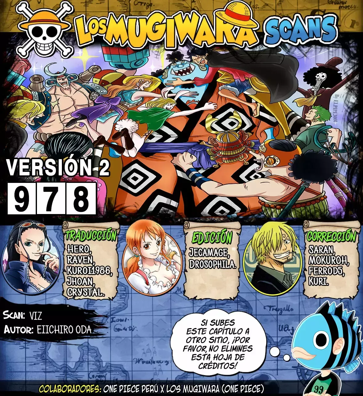 One Piece Capítulo 978 en Línea - página 1