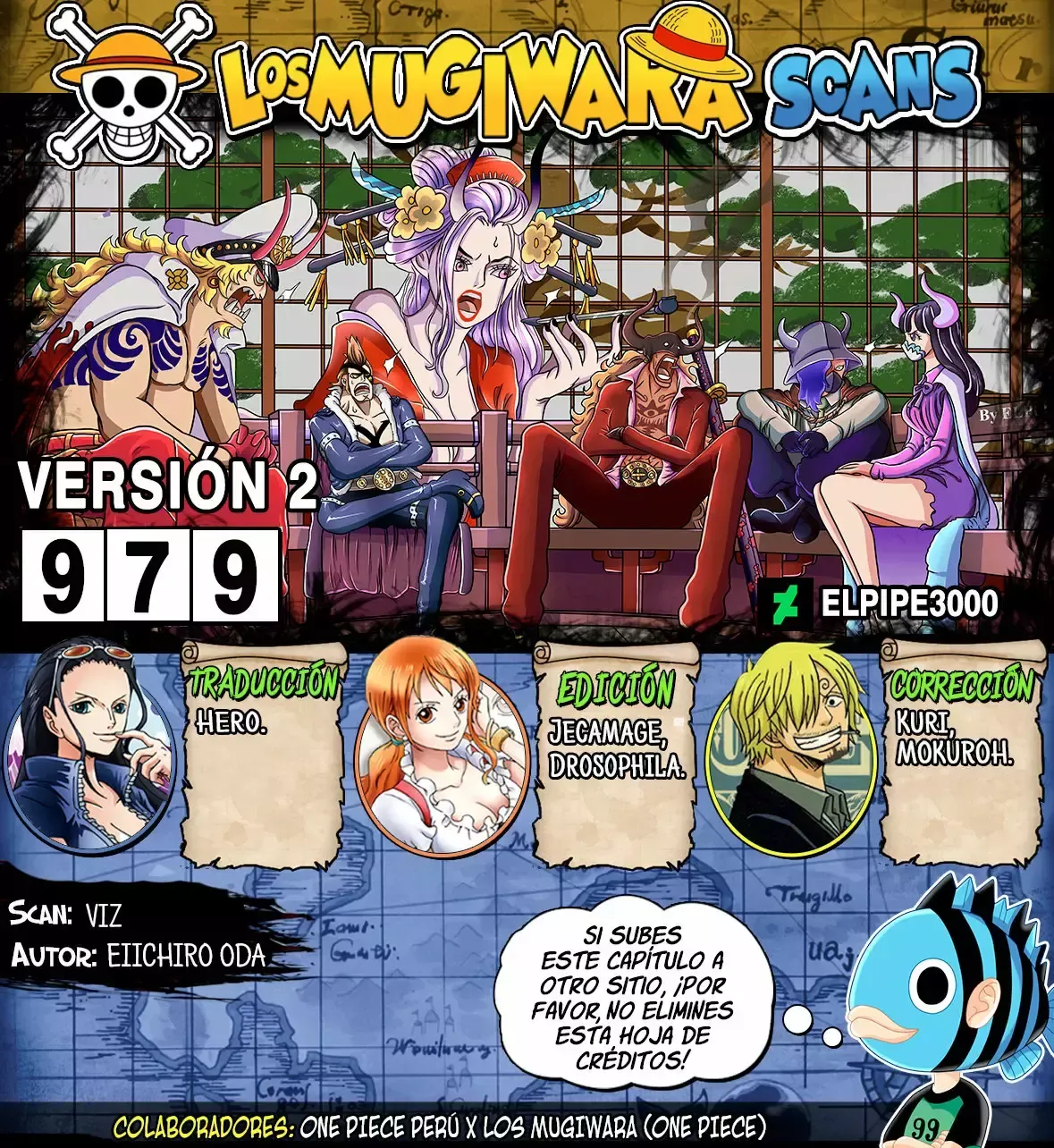 One Piece Capítulo 979.5 en Línea - página 1