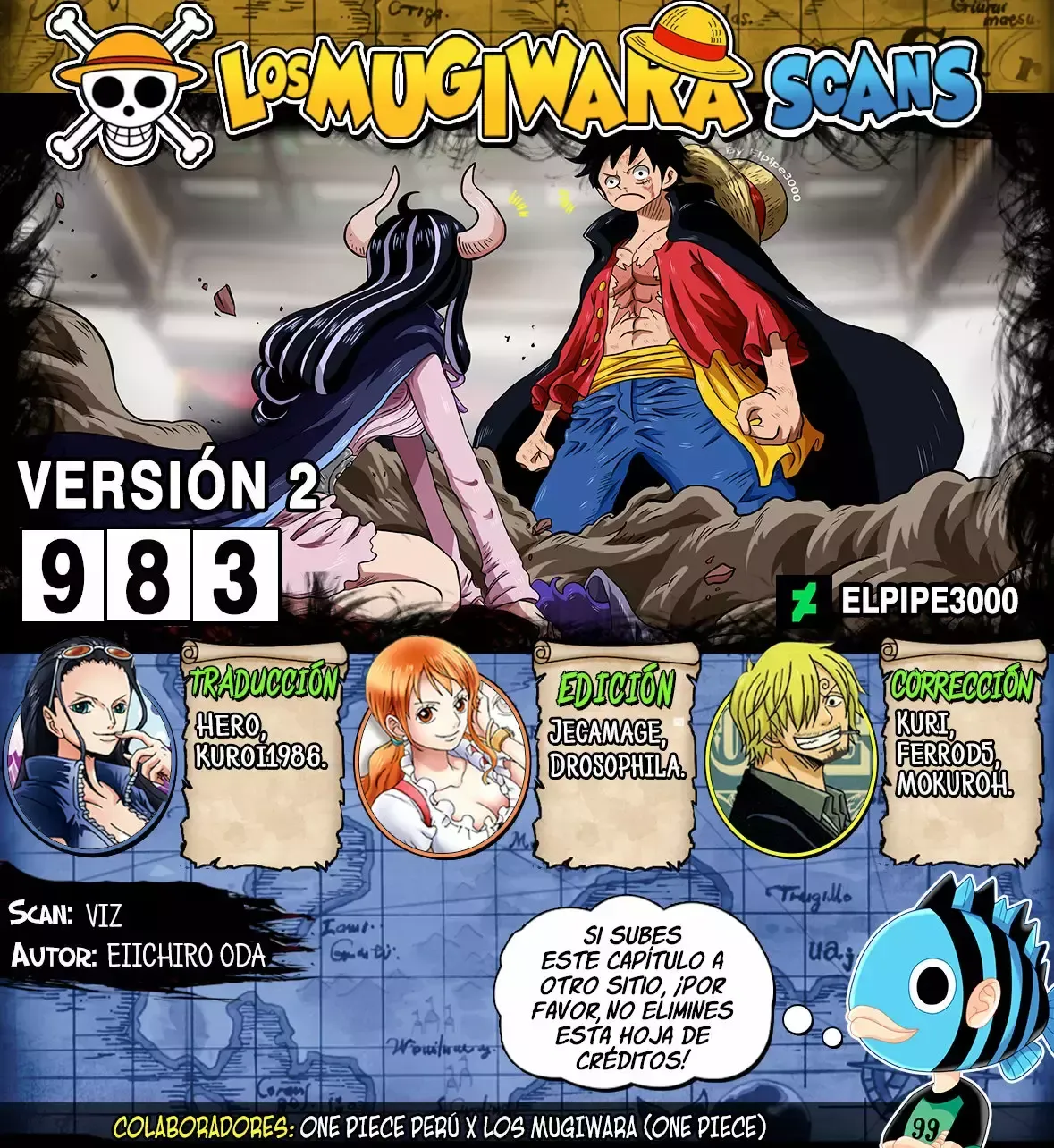 One Piece Capítulo 983.5 en Línea - página 1