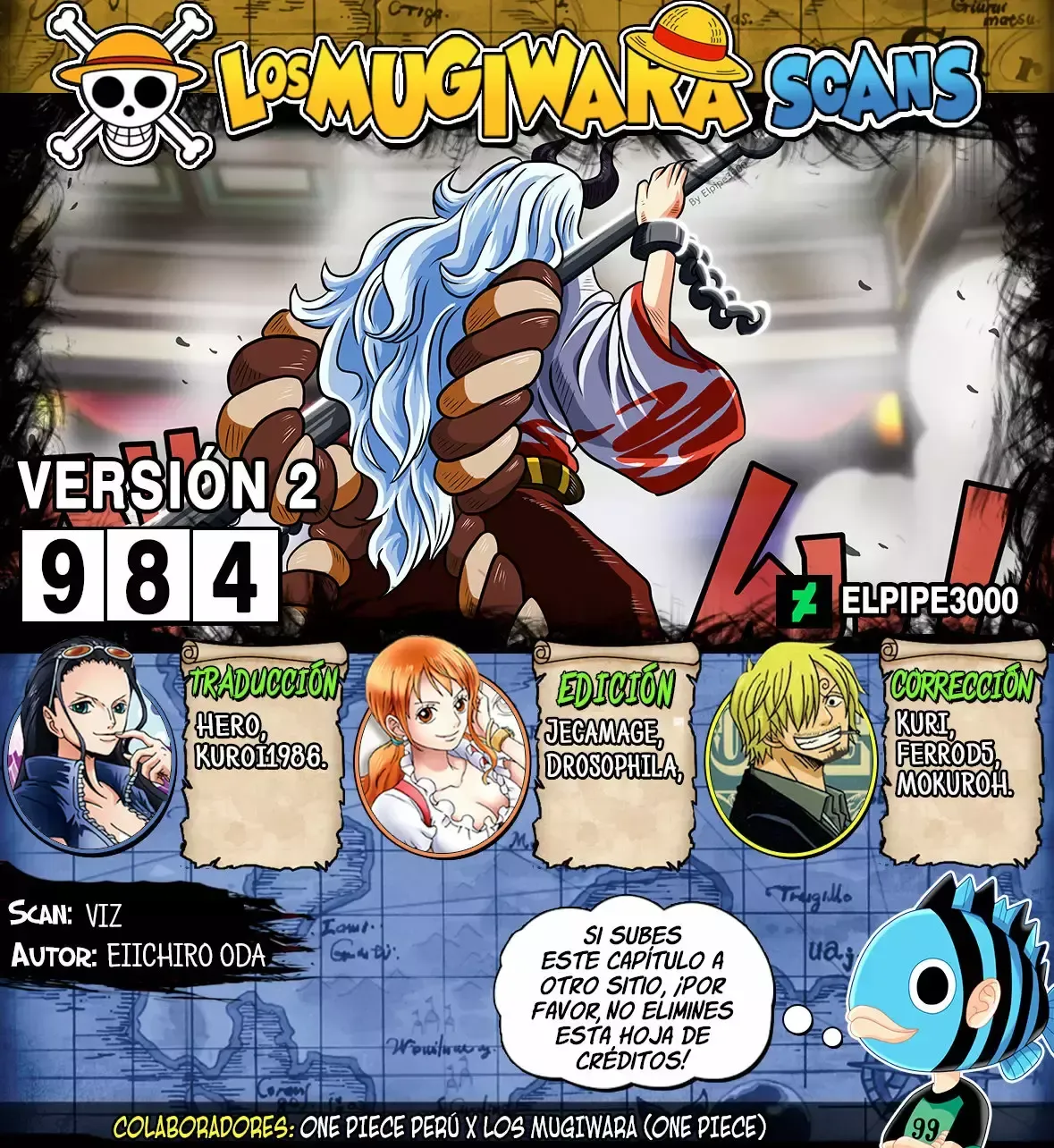 One Piece Capítulo 984.5 en Línea - página 1