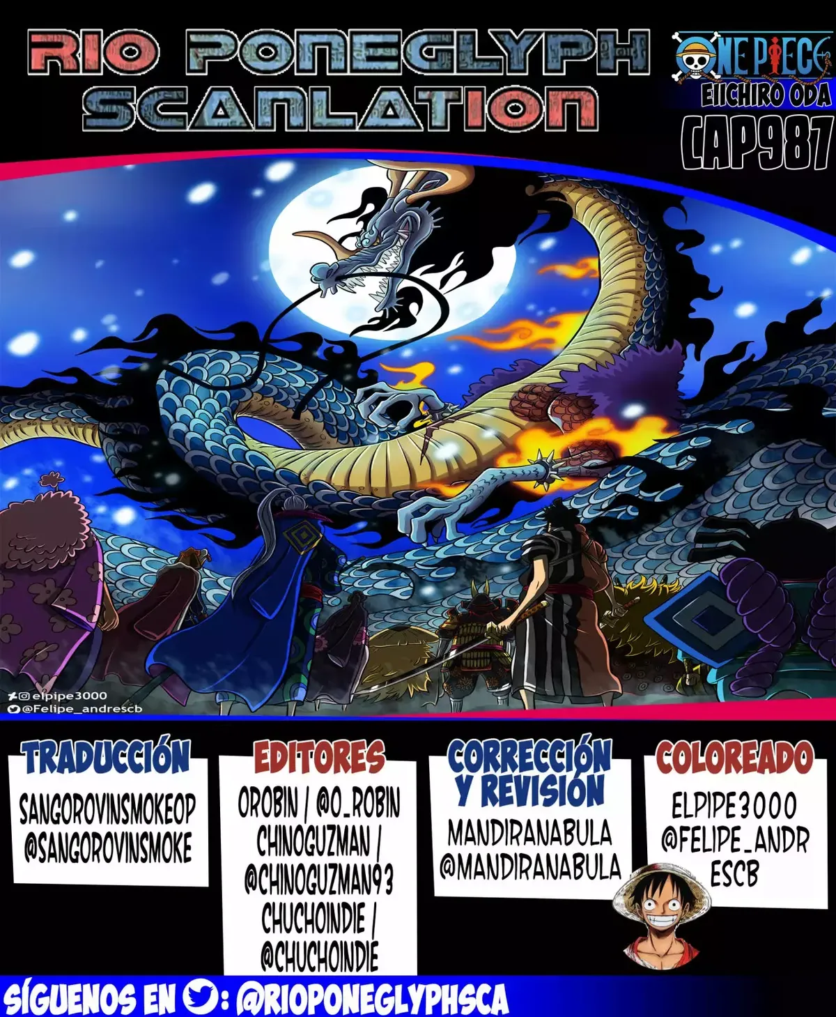 One Piece Capítulo 987.5 en Línea - página 1