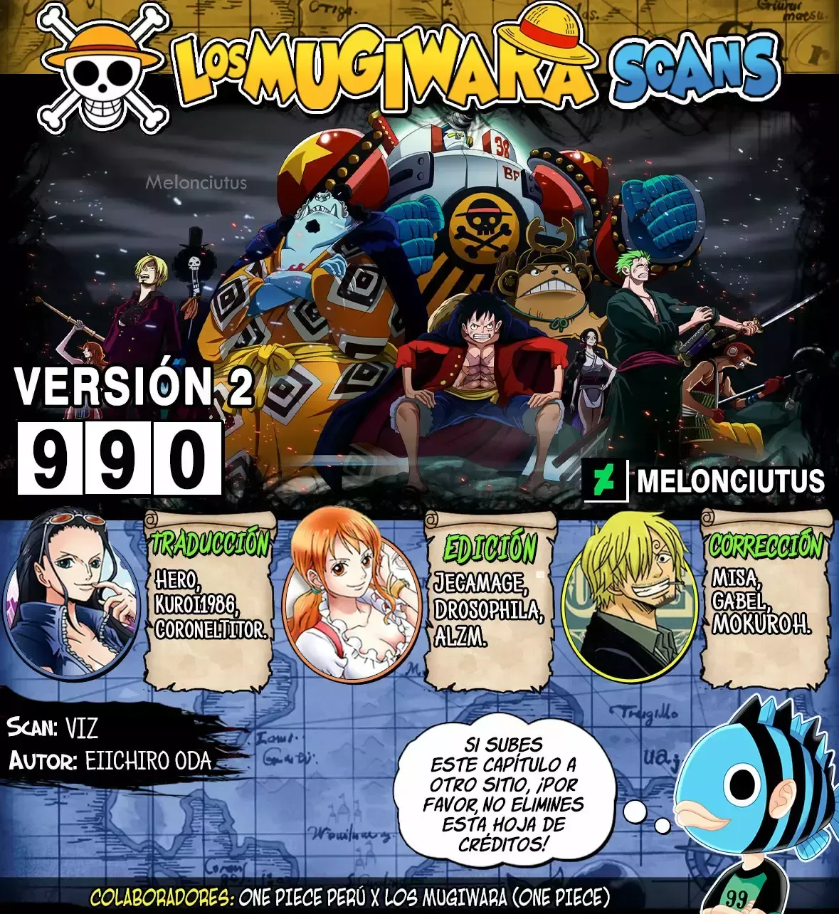 One Piece Capítulo 990.5 en Línea - página 1