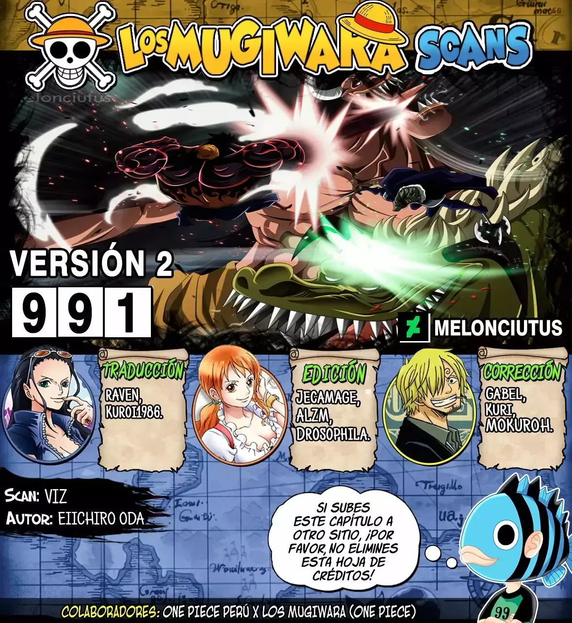 One Piece Capítulo 991.5 en Línea - página 1
