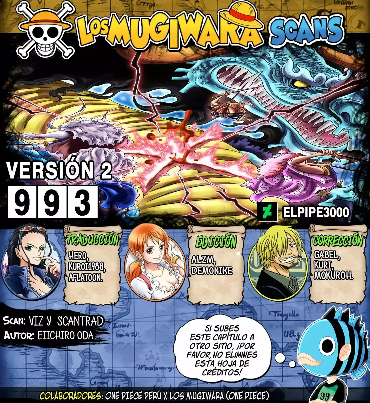 One Piece Capítulo 993.5 en Línea - página 1