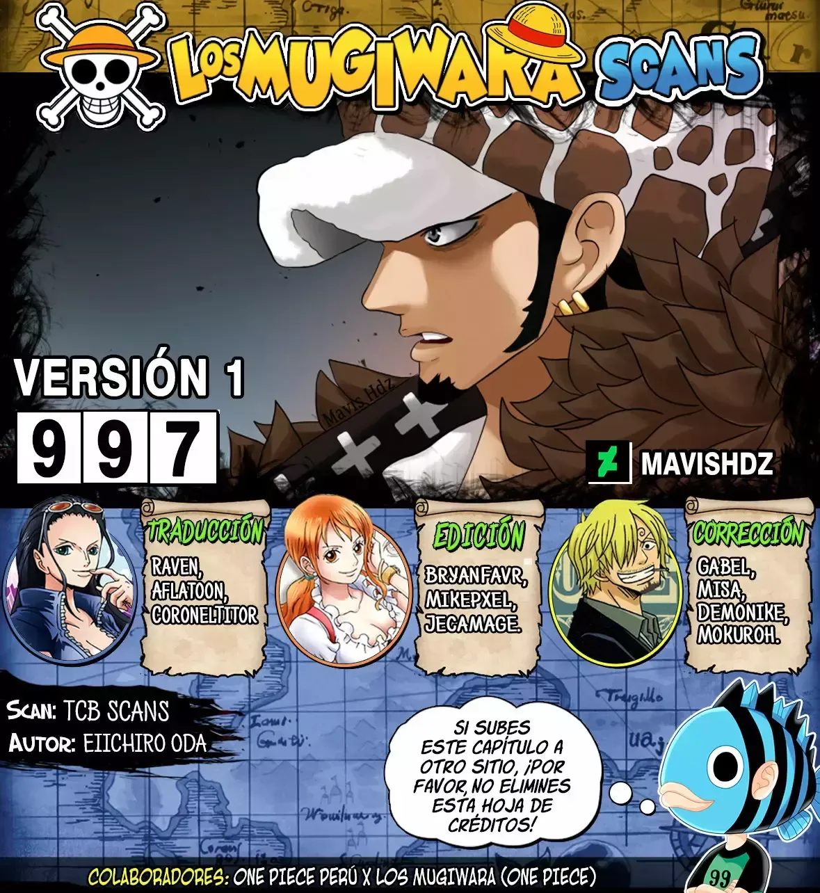 One Piece Capítulo 997 en Línea - página 1