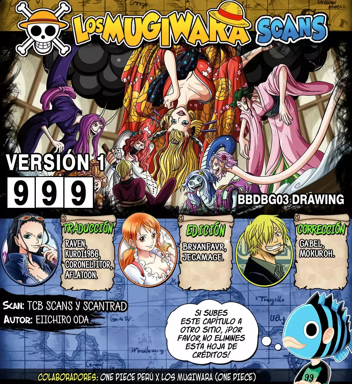One Piece Capítulo 999 en Línea - página 1