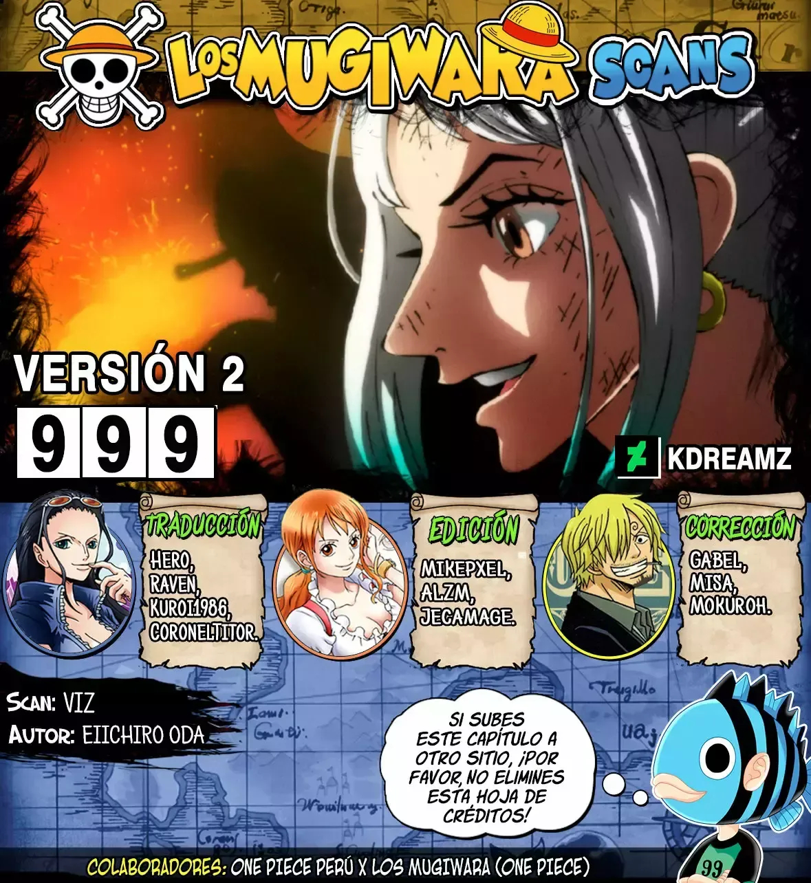 One Piece Capítulo 999.5 en Línea - página 1