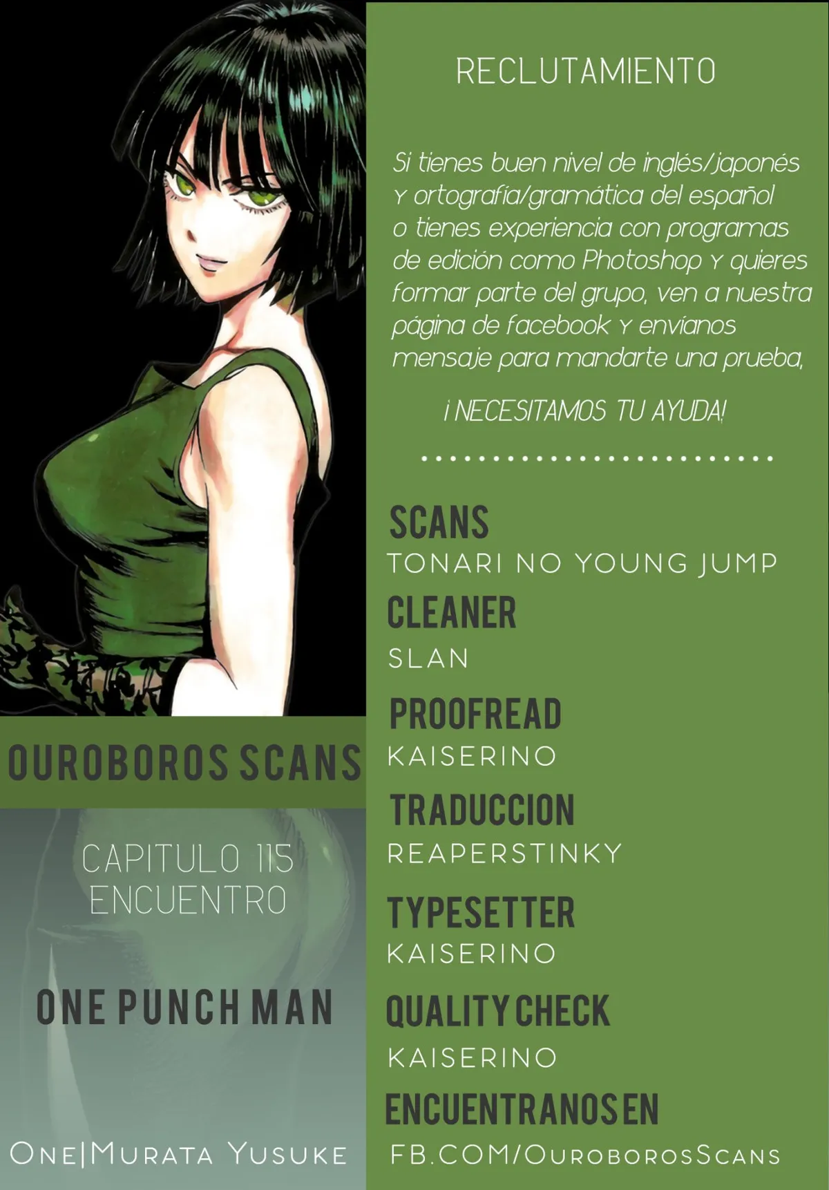One Punch-Man Capítulo 157 en Línea - página 1