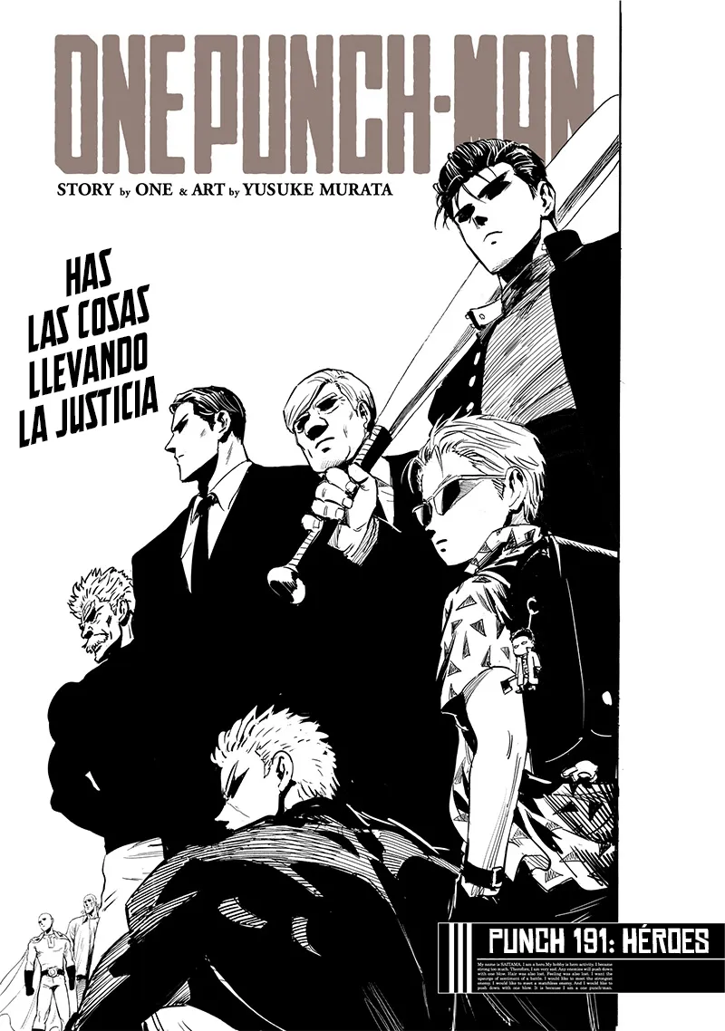 One Punch-Man Capítulo 234 en Línea - página 1