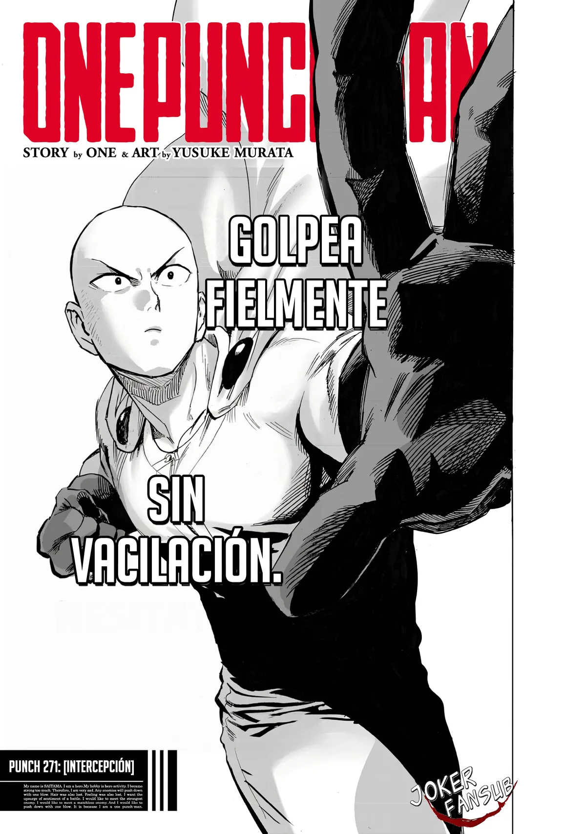 One Punch-Man Capítulo 288 en Línea - página 1