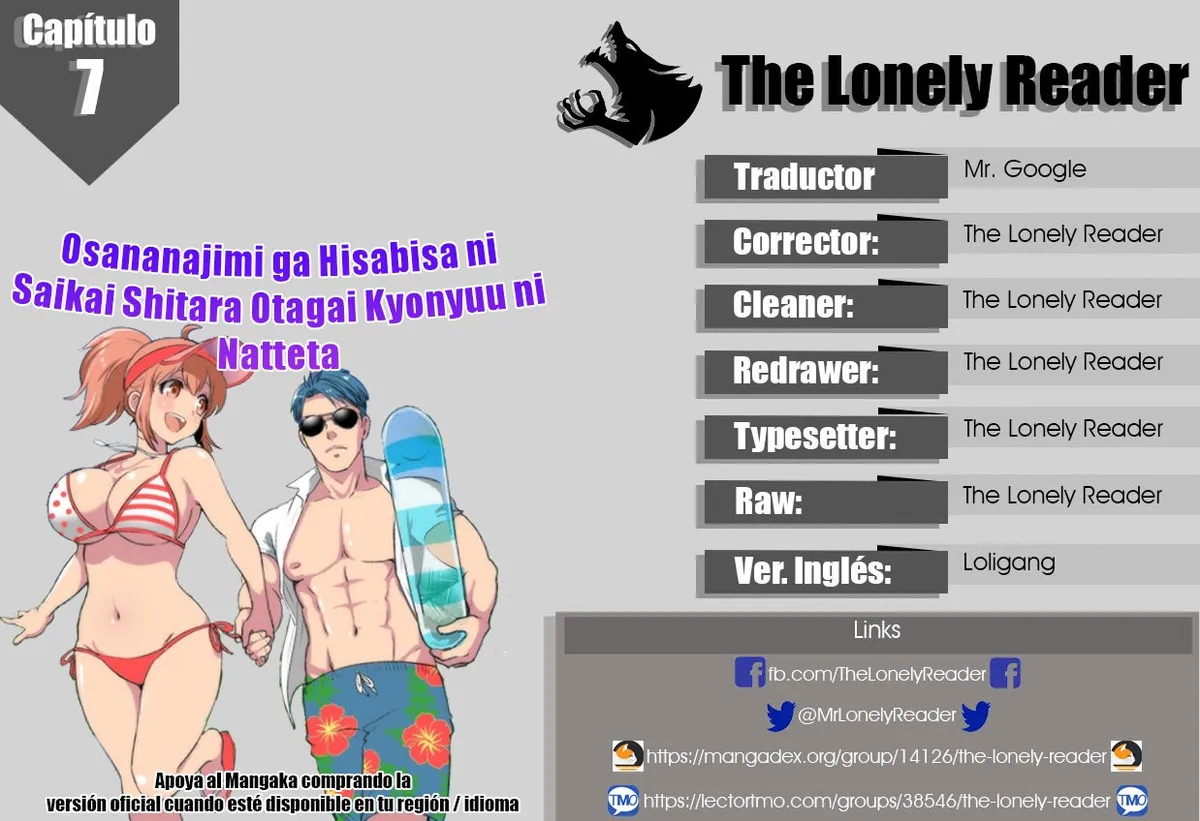 Osananajimi ga Hisabisa ni Saikai Shitara Otagai Kyonyuu ni Natteta Capítulo 7 en Línea - página 1