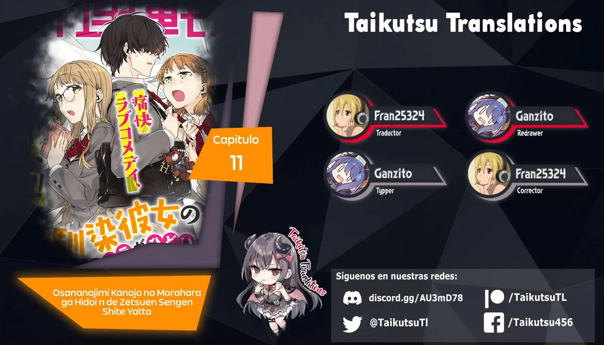 Osananajimi Kanojo no Morahara ga Hidoi n de Zetsuen Sengen Shite Yatta Capítulo 11 en Línea - página 1