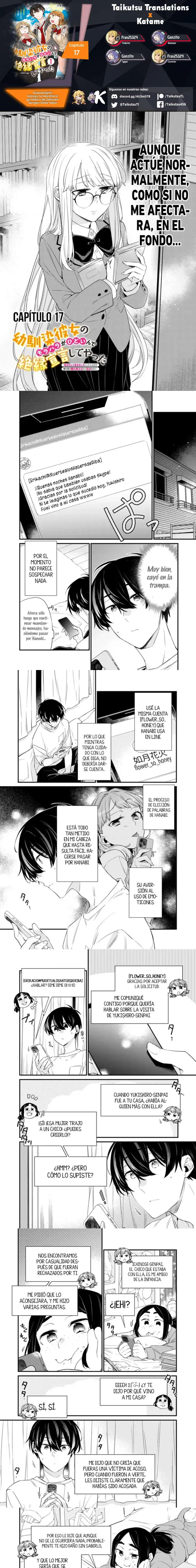 Osananajimi Kanojo no Morahara ga Hidoi n de Zetsuen Sengen Shite Yatta Capítulo 17 en Línea - página 1