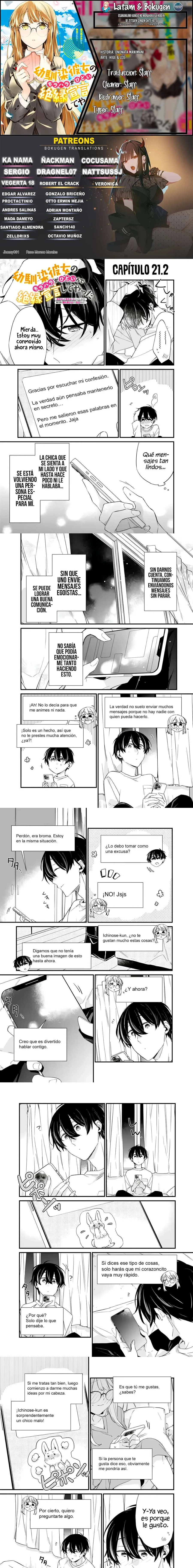 Osananajimi Kanojo no Morahara ga Hidoi n de Zetsuen Sengen Shite Yatta Capítulo 21.2 en Línea - página 1