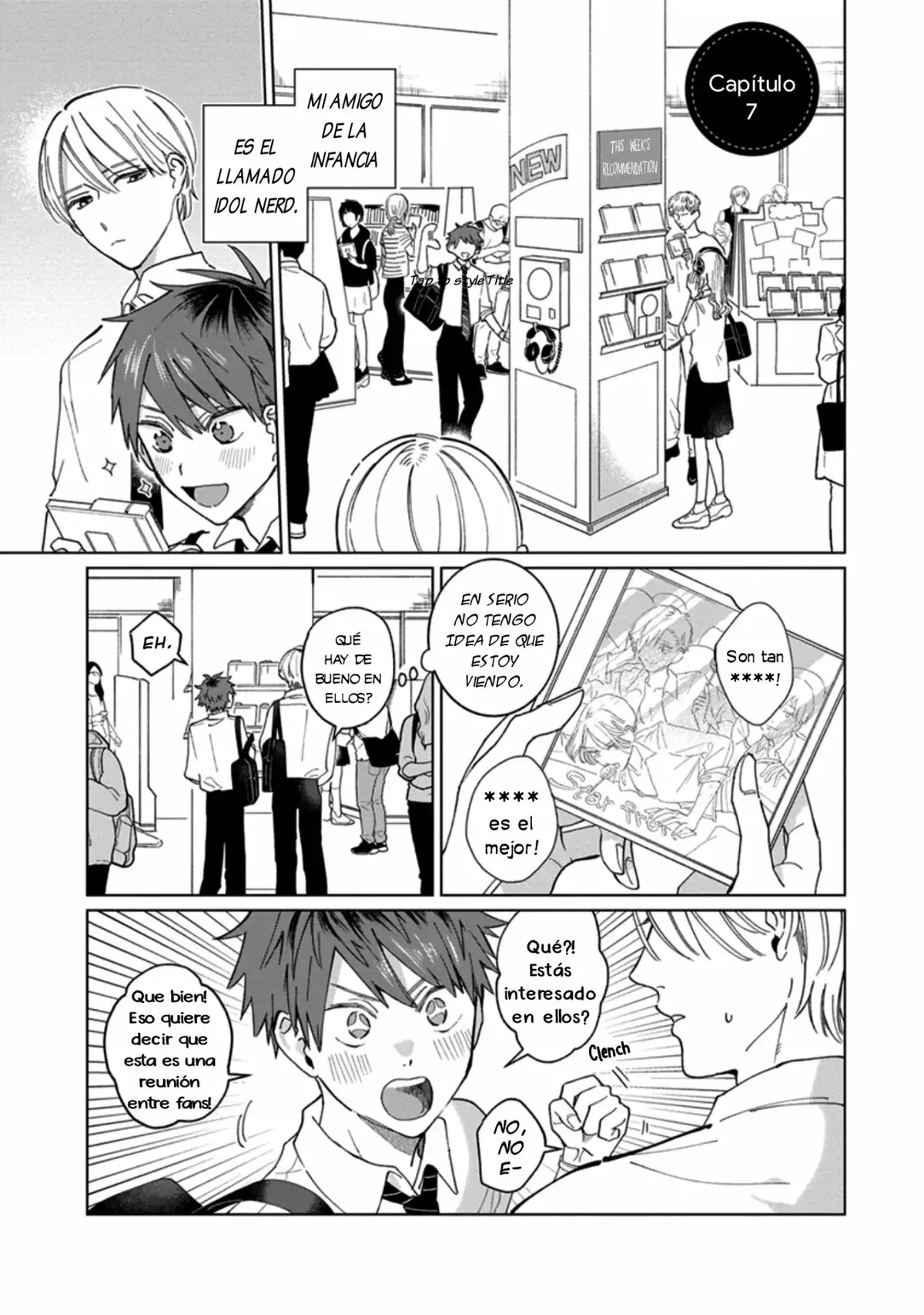 Osananajimi no Kao ga Yosugite Sakaraenai Capítulo 7 en Línea - página 1
