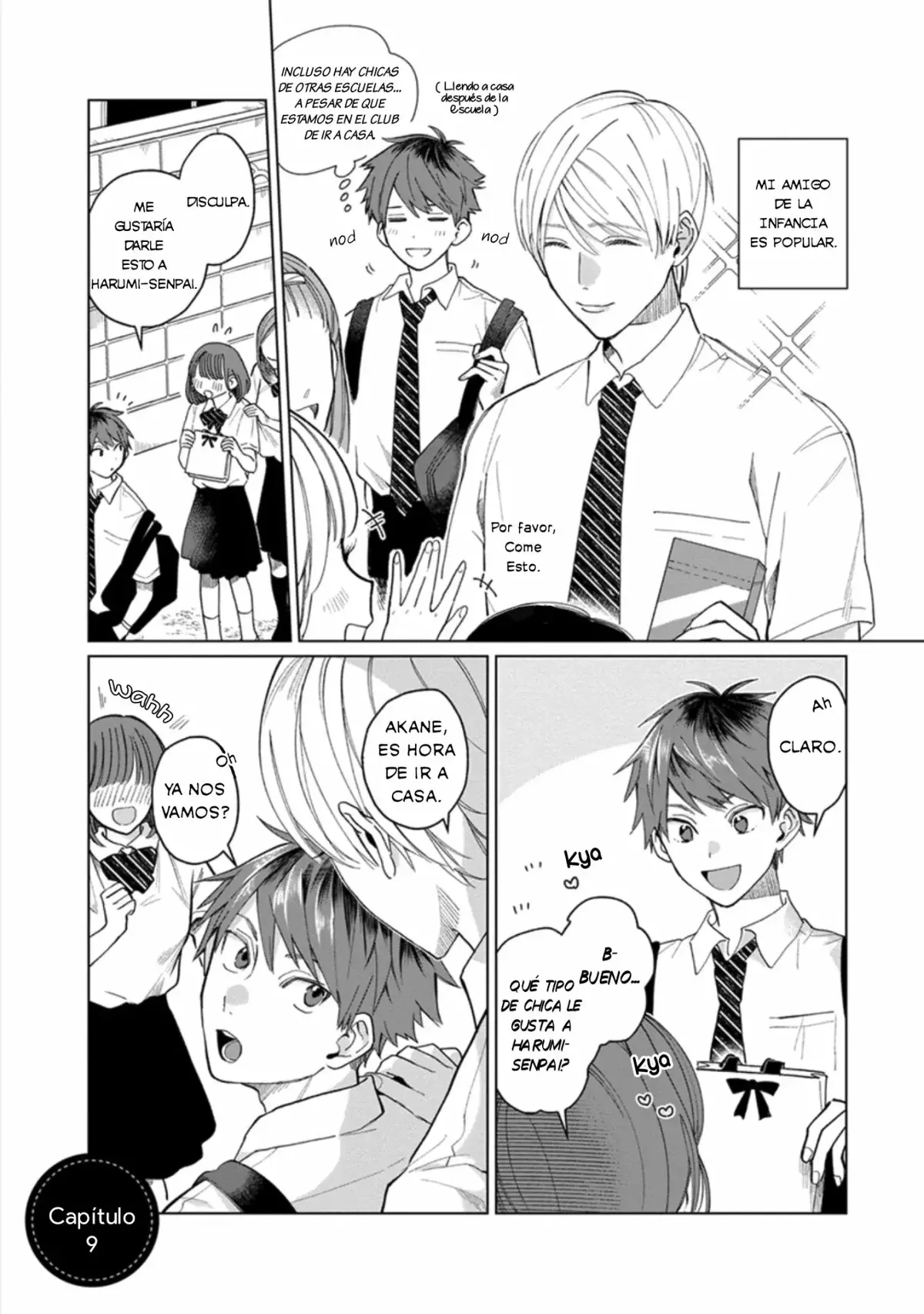 Osananajimi no Kao ga Yosugite Sakaraenai Capítulo 9 en Línea - página 1