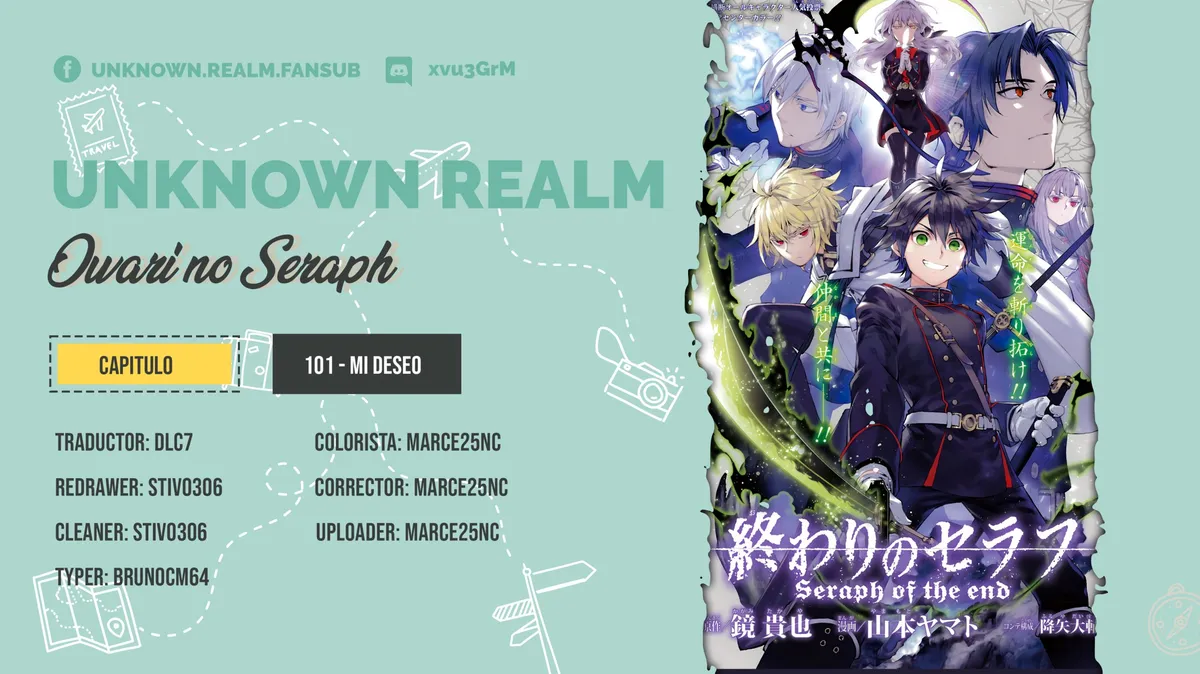 Owari no Seraph Capítulo 101 en Línea - página 1