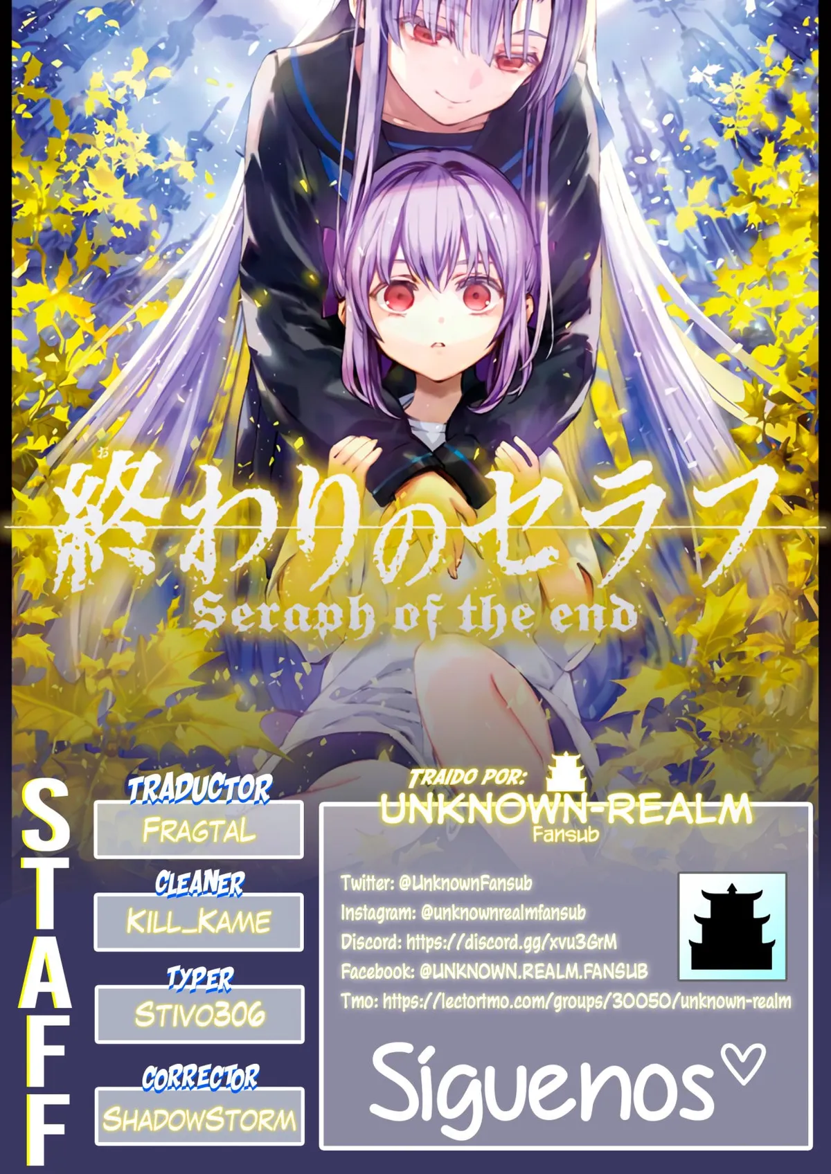 Owari no Seraph Capítulo 102 en Línea - página 1