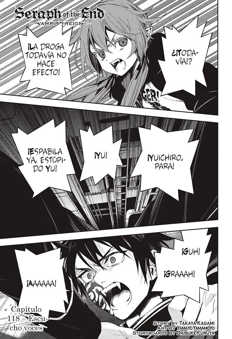 Owari no Seraph Capítulo 118 en Línea - página 1