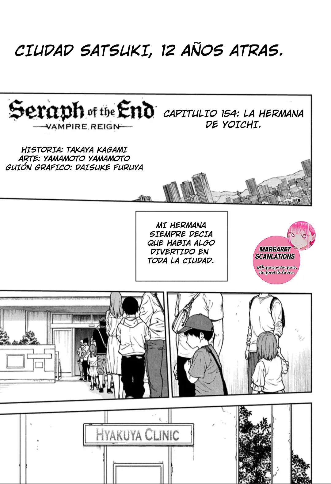 Owari no Seraph Capítulo 154 en Línea - página 1
