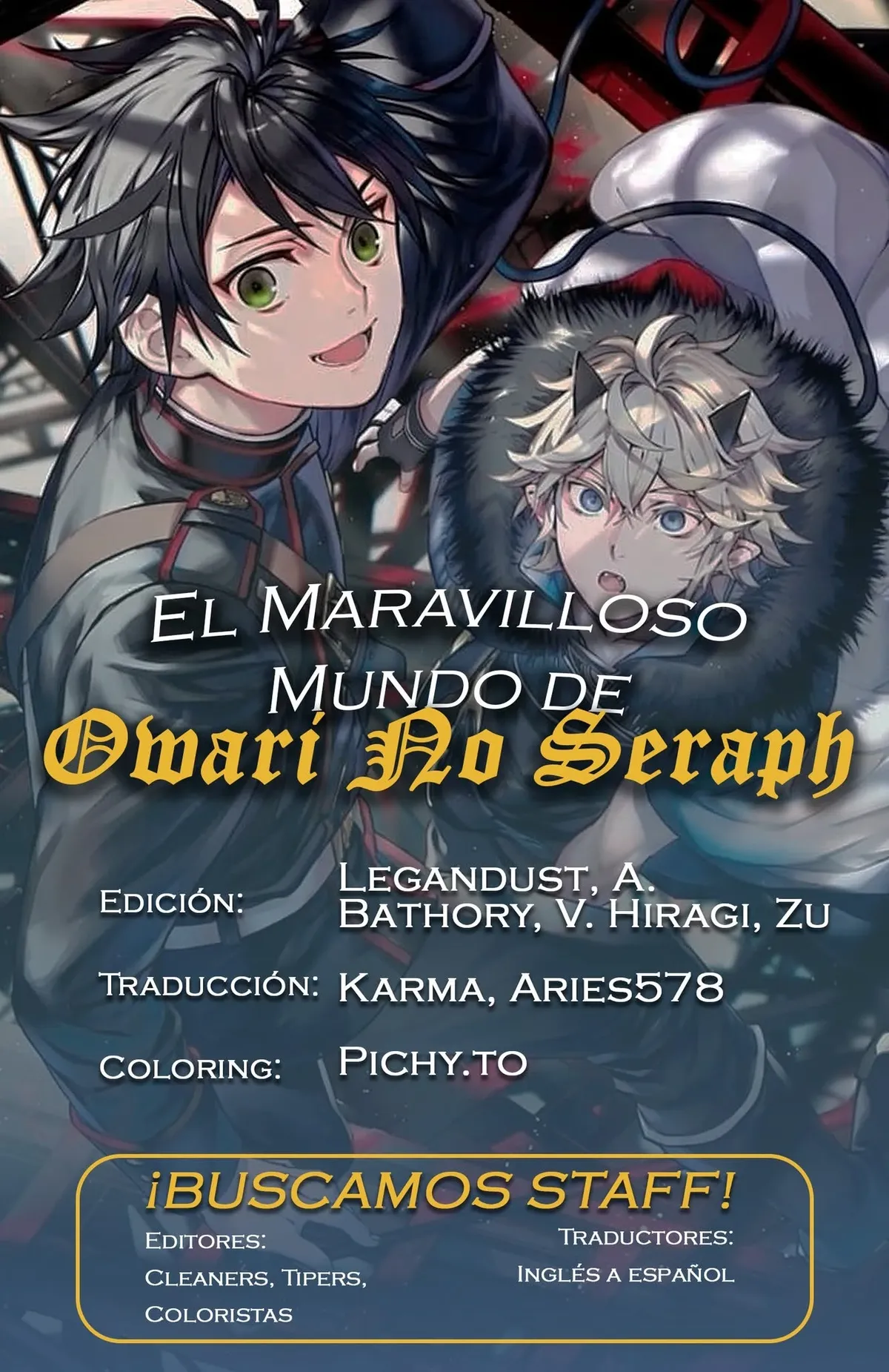 Owari no Seraph Capítulo 157 en Línea - página 1