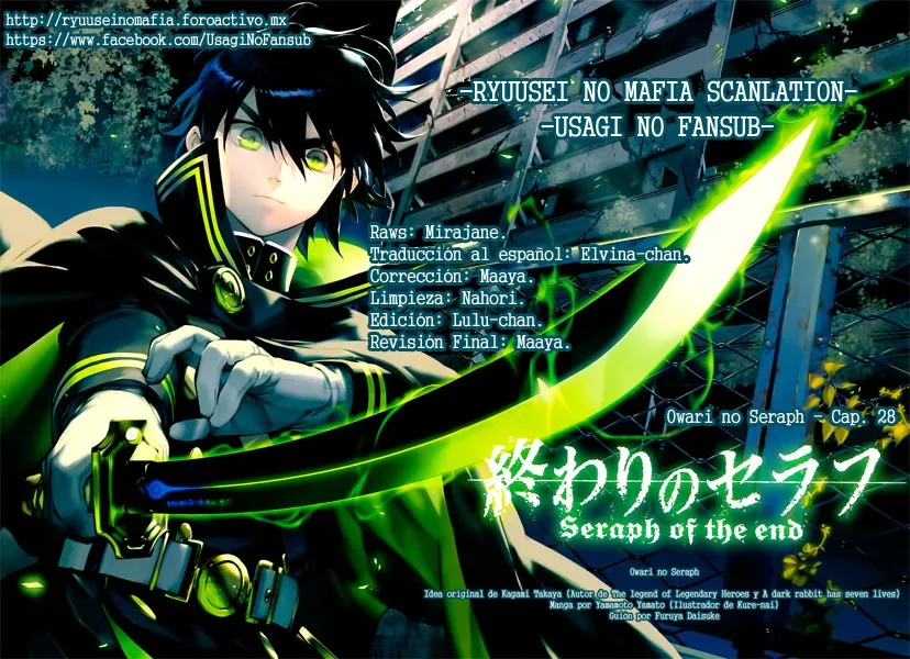 Owari no Seraph Capítulo 28 en Línea - página 1