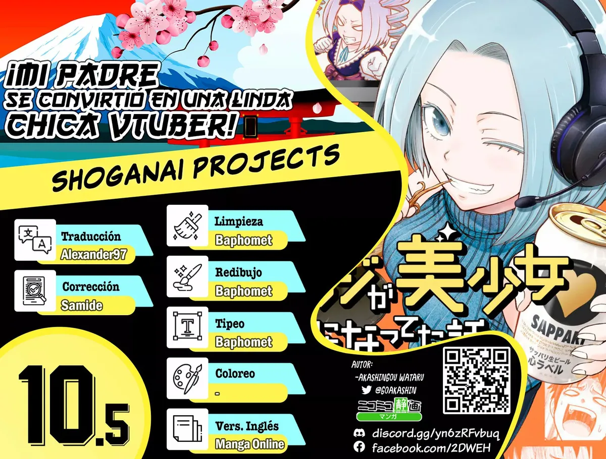 Oyaji ga Bishoujo ni Natteta Hanashi Capítulo 10.5 en Línea - página 1