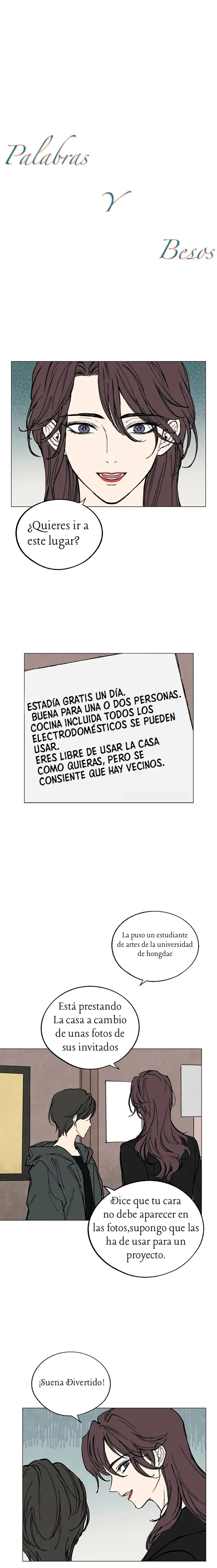Palabras y Besos Capítulo 4 en Línea - página 1