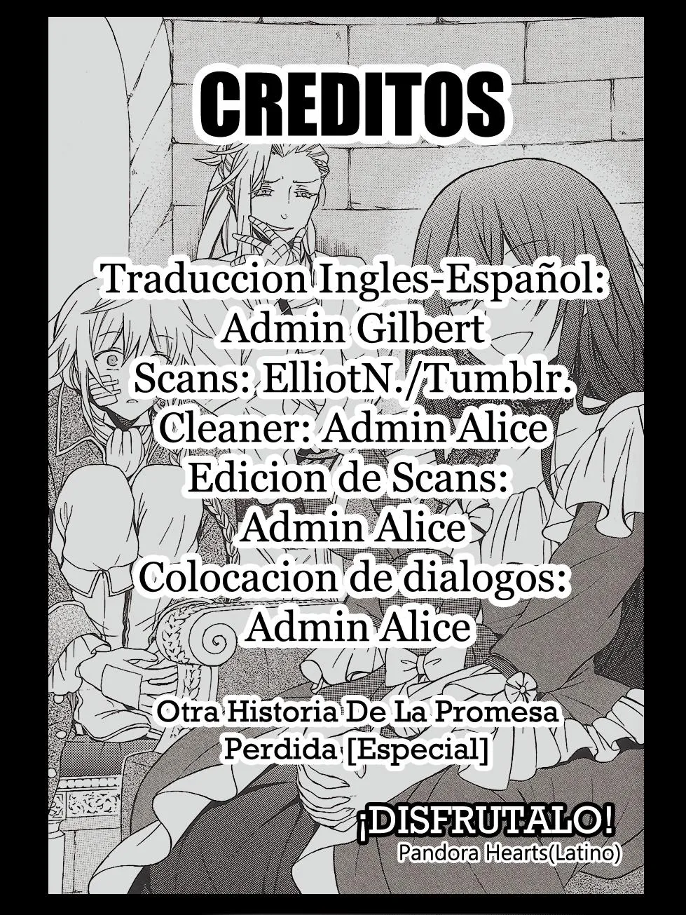 Pandora Hearts Capítulo 92.05 en Línea - página 1