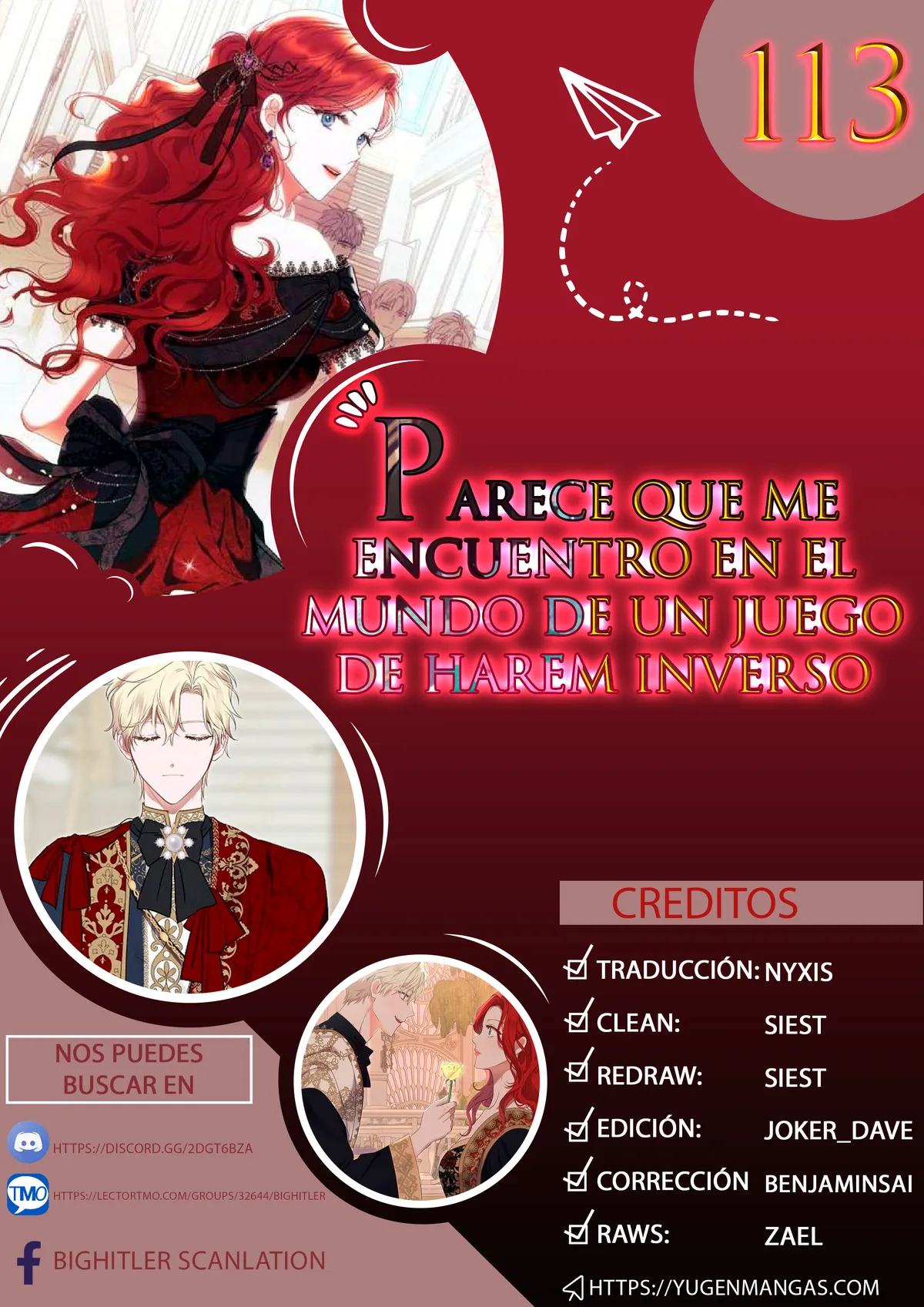 Parece que me encuentro en el mundo de un juego de harem inverso Capítulo 113 en Línea - página 1
