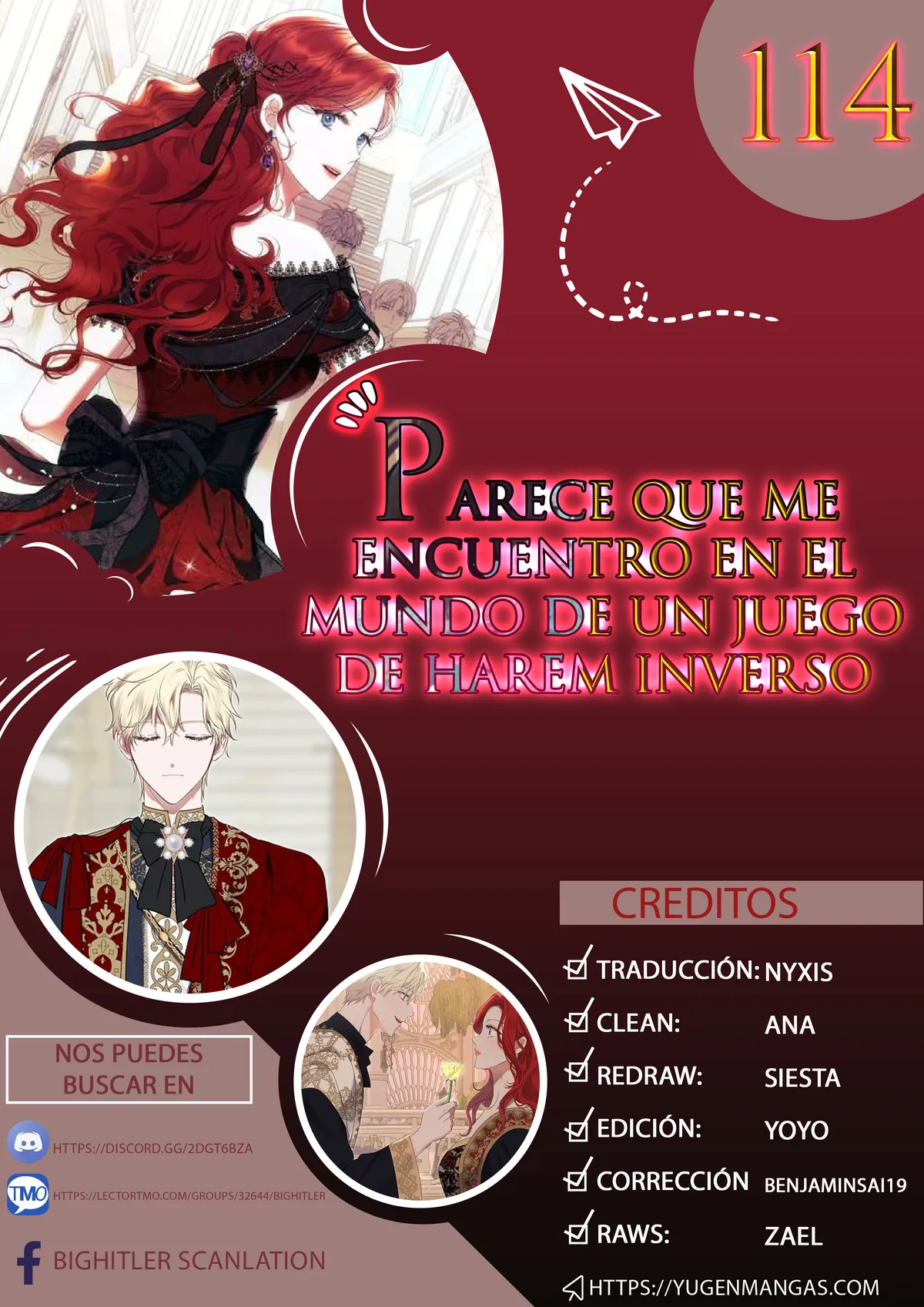 Parece que me encuentro en el mundo de un juego de harem inverso Capítulo 114 en Línea - página 1