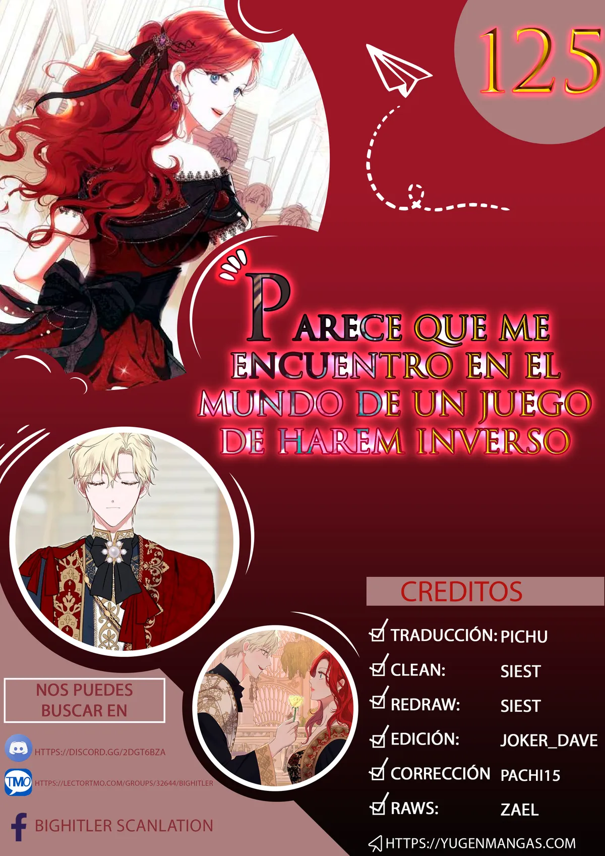 Parece que me encuentro en el mundo de un juego de harem inverso Capítulo 125 en Línea - página 1