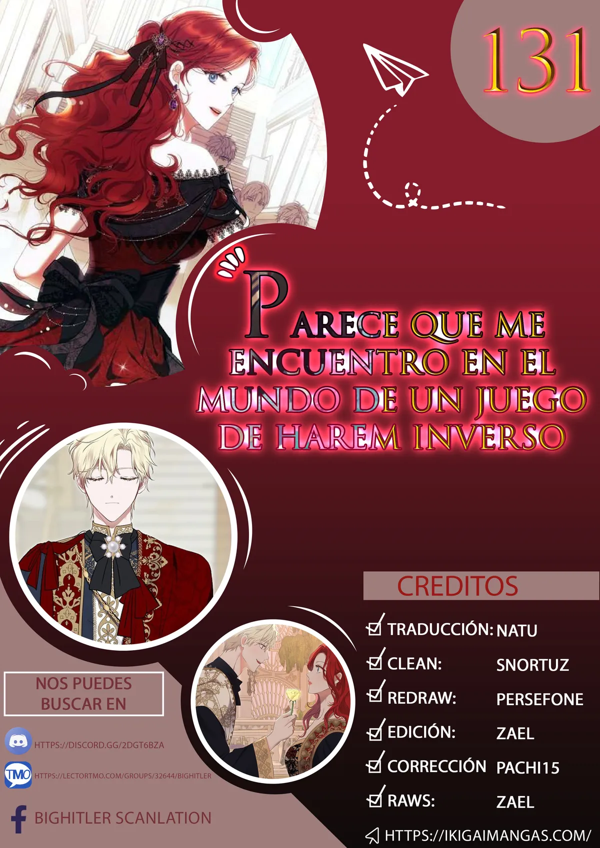 Parece que me encuentro en el mundo de un juego de harem inverso Capítulo 131 en Línea - página 1
