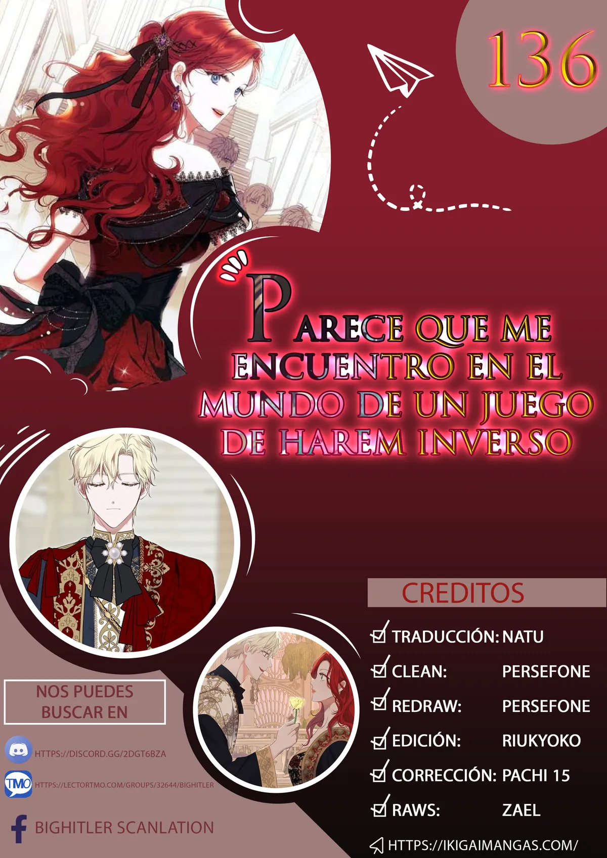 Parece que me encuentro en el mundo de un juego de harem inverso Capítulo 136 en Línea - página 1