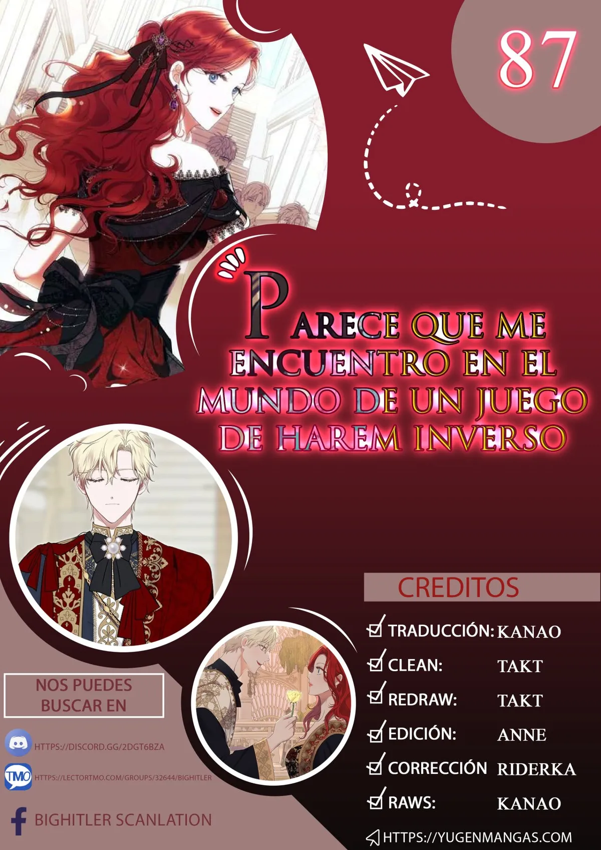 Parece que me encuentro en el mundo de un juego de harem inverso Capítulo 87 en Línea - página 1