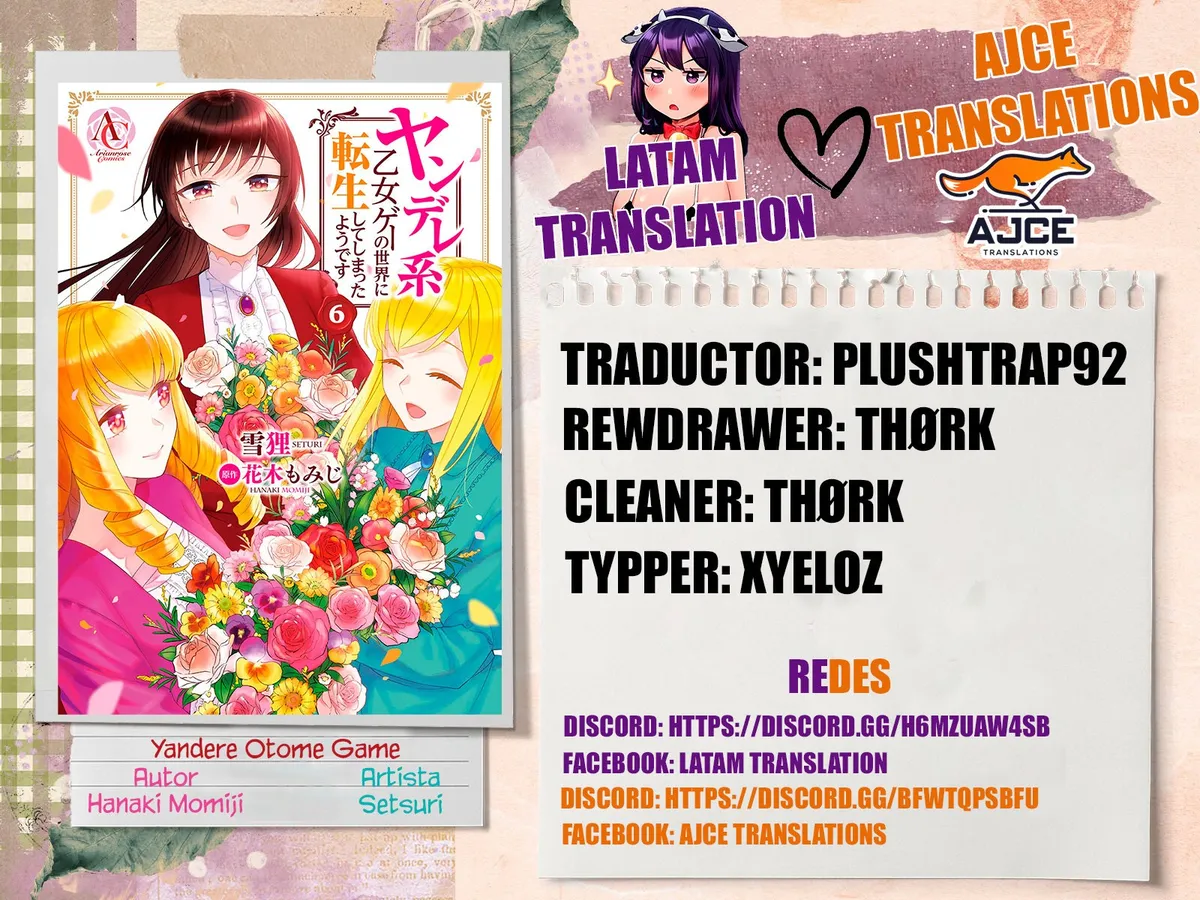 Parece ser que Reencarné en el mundo de un juego otome Yandere Capítulo 35 en Línea - página 1