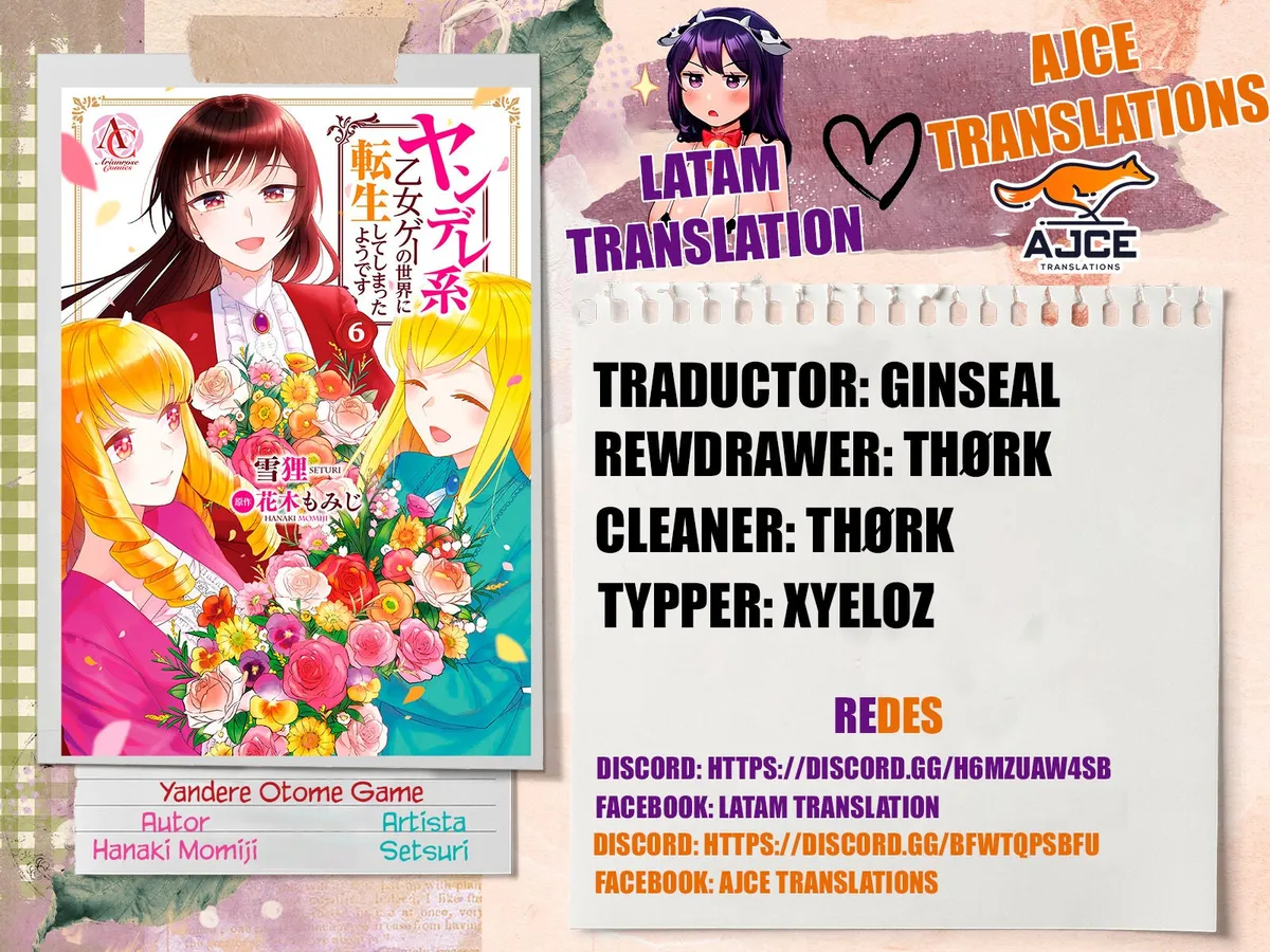 Parece ser que Reencarné en el mundo de un juego otome Yandere Capítulo 36 en Línea - página 1