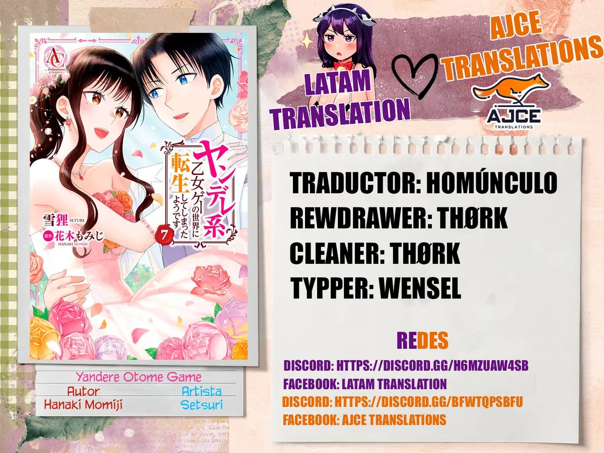 Parece ser que Reencarné en el mundo de un juego otome Yandere Capítulo 40 en Línea - página 1