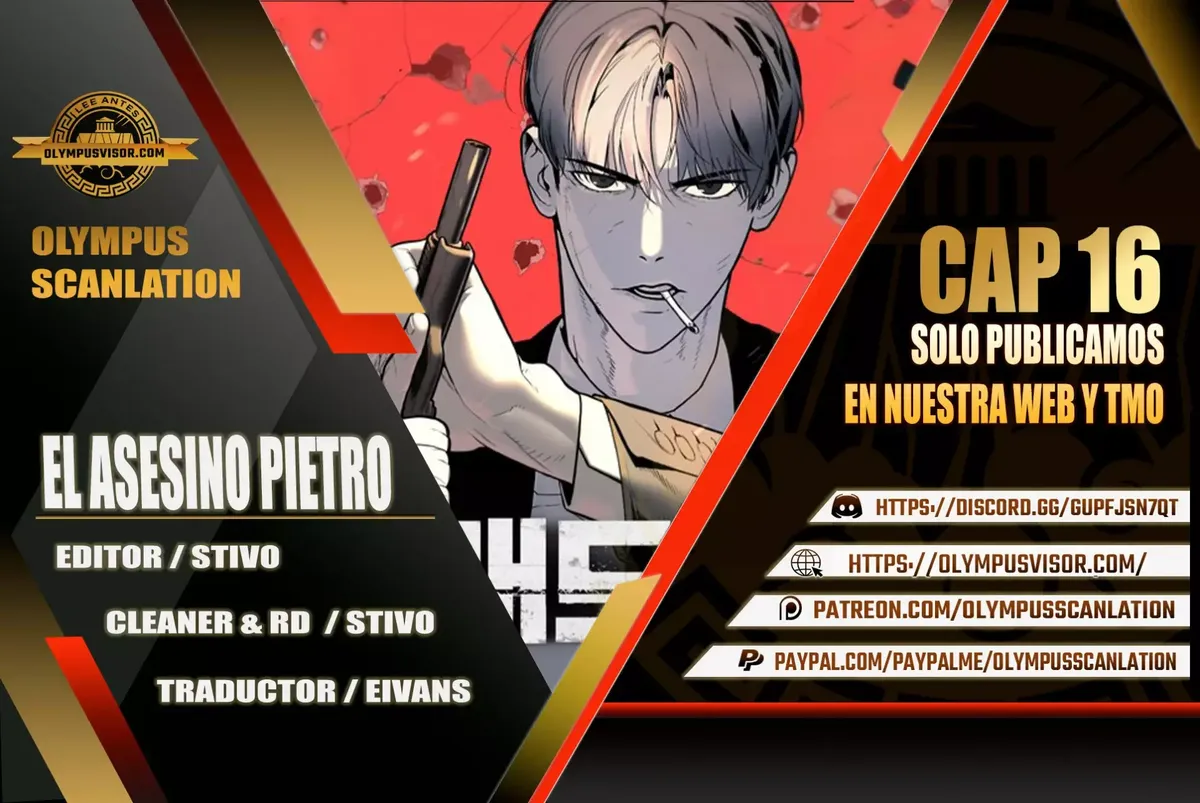 Pedro el Asesino Capítulo 16 en Línea - página 1